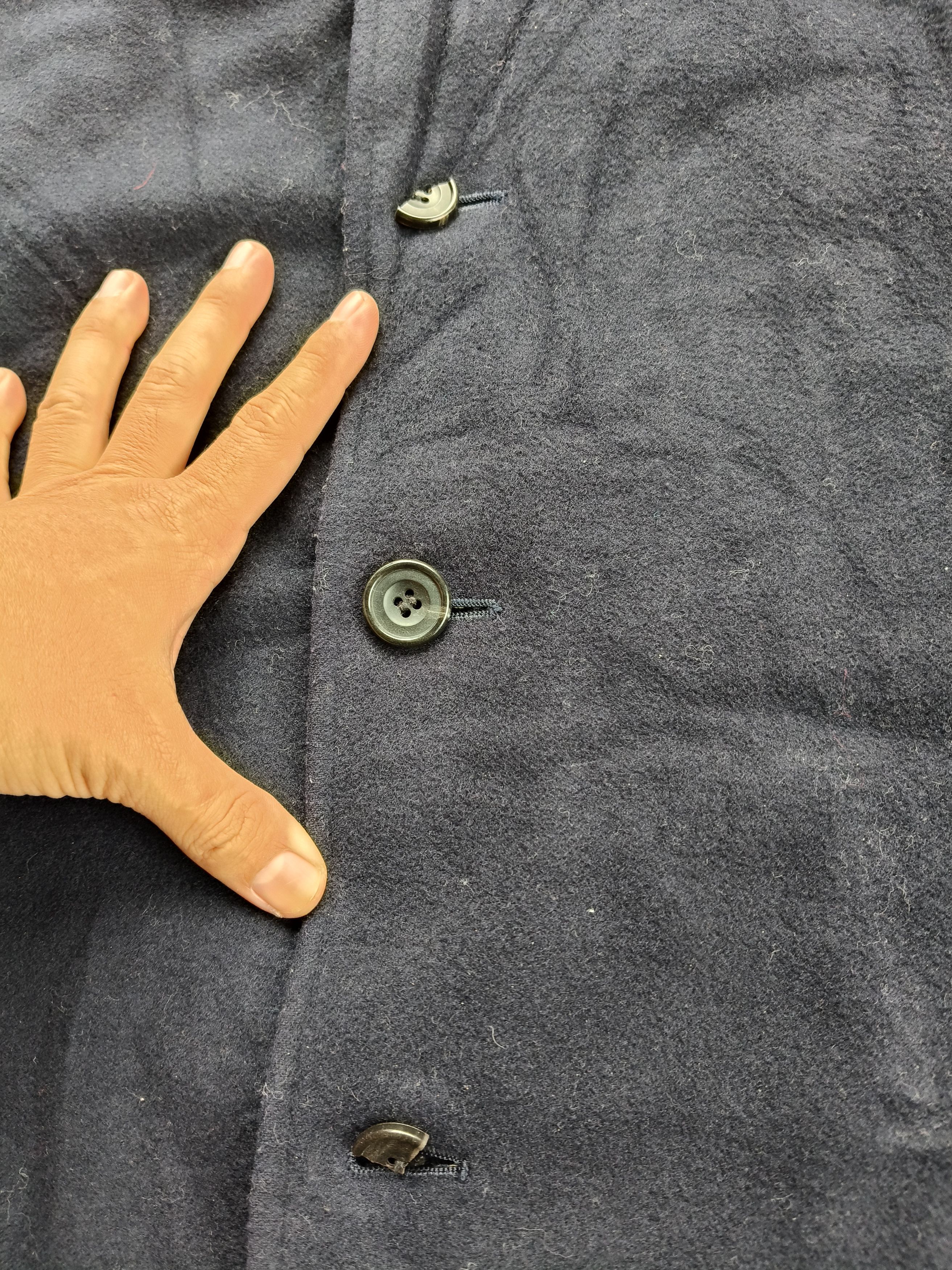 Hackett × Vintage Vintage Hackett Button Wool Jacket Size US L / EU 52-54 / 3 - 9 Thumbnail