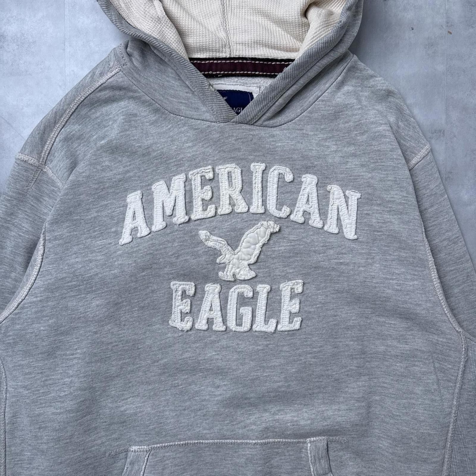 American Eagle Outfitters Y2K American Eagle 00s Hoodie Grunge Jacket Size US XL / EU 56 / 4 - 3 Thumbnail