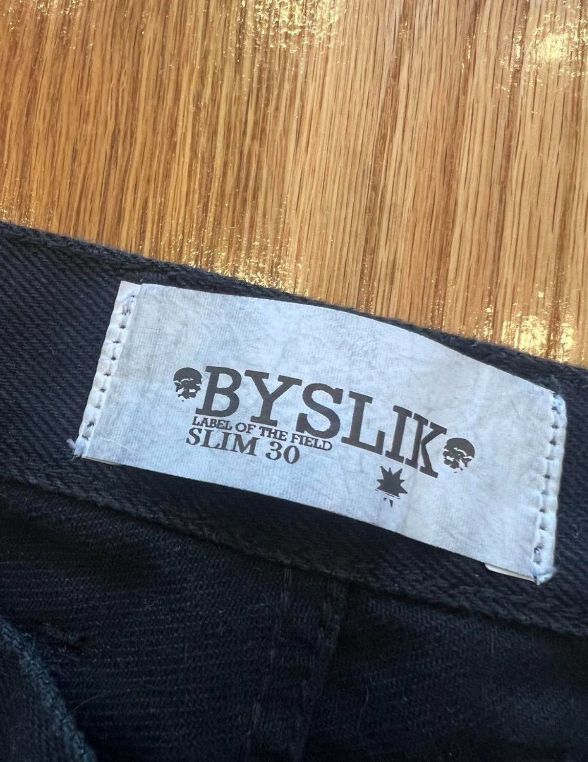 Osbbat Byslik Osbatt skeleton print denim Size US 30 / EU 46 - 3 Thumbnail