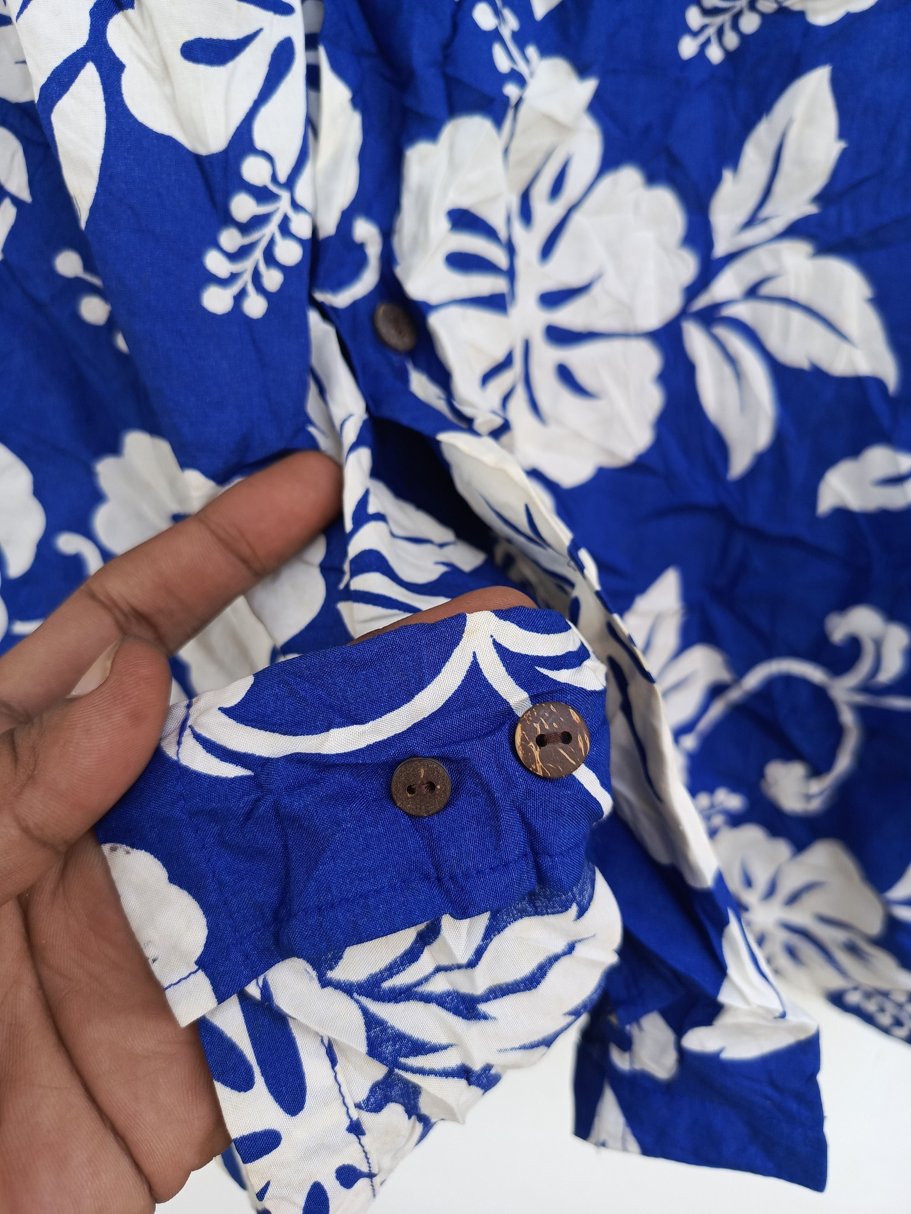 Japanese Brand Piko Hawaiian shirt button ups Size US L / EU 52-54 / 3 - 4 Thumbnail