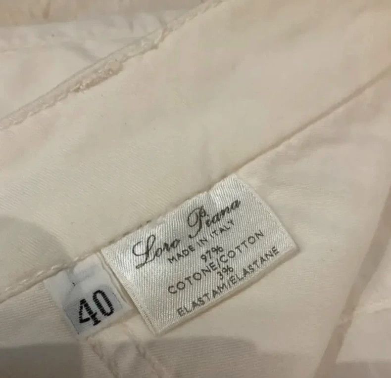 Loro Piana LORO PIANA Women's wide-legged pants Size 26" / US 2 / IT 38 - 3 Thumbnail