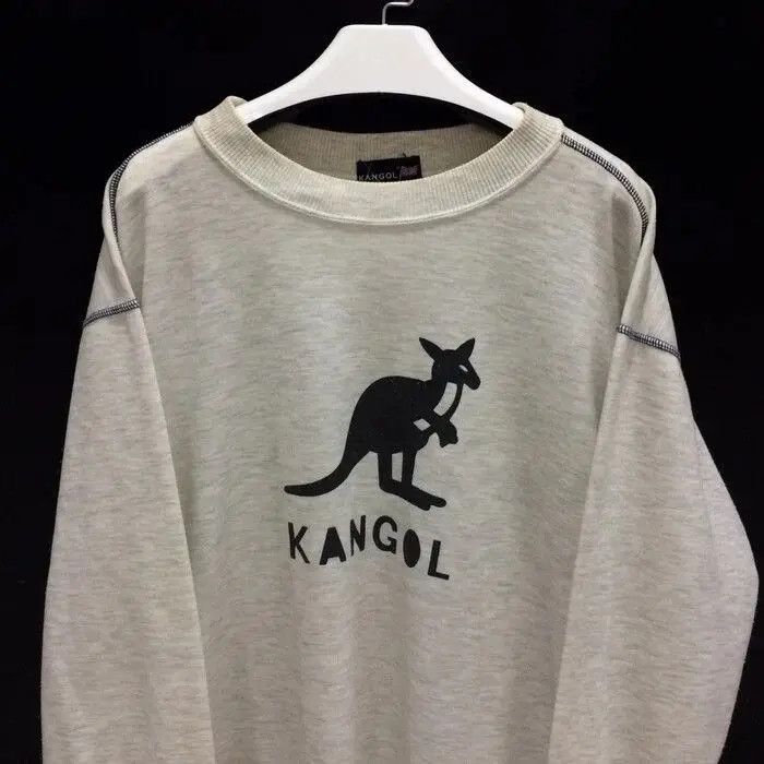 Kangol × Vintage Kangol Kangaroo Big Logo Sweatshirt Size US L / EU 52-54 / 3 - 2 Thumbnail