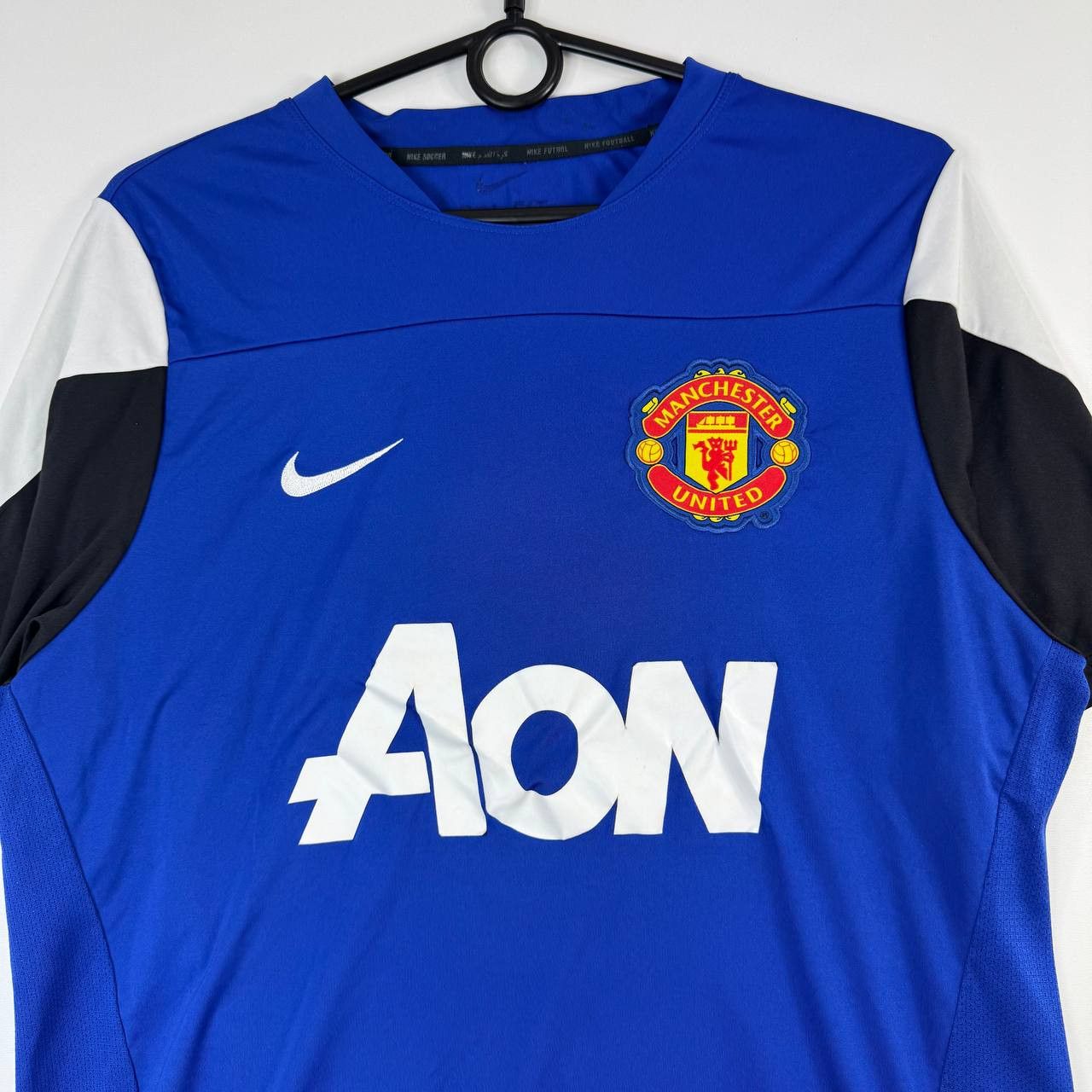 Nike Nike Manchester United Training Jersey Blue Shirt Size L Size US L / EU 52-54 / 3 - 2 Thumbnail