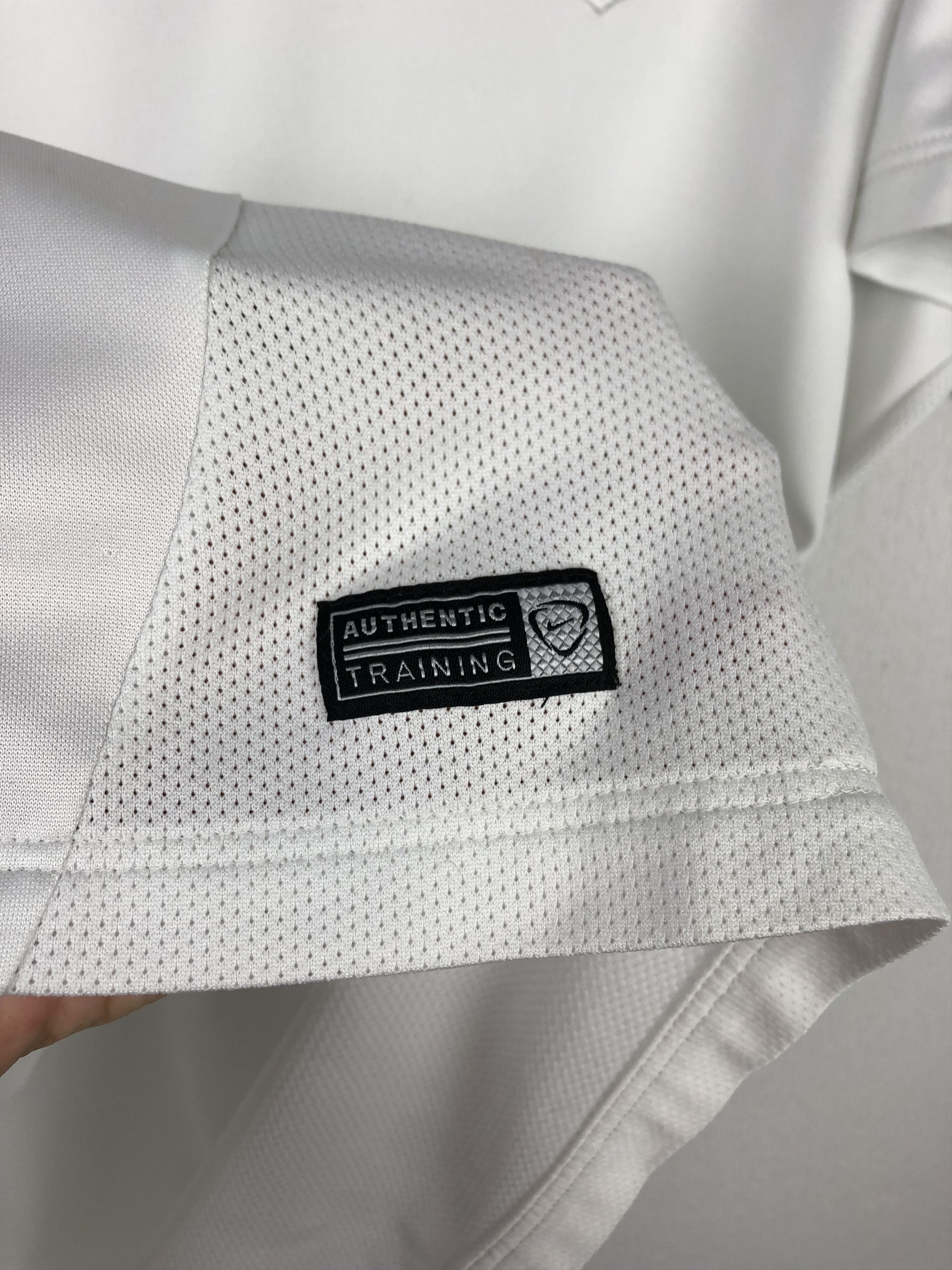 Nike France 2015 Nike Training Shirt Soccer White Jersey Tee Size US XL / EU 56 / 4 - 4 Thumbnail