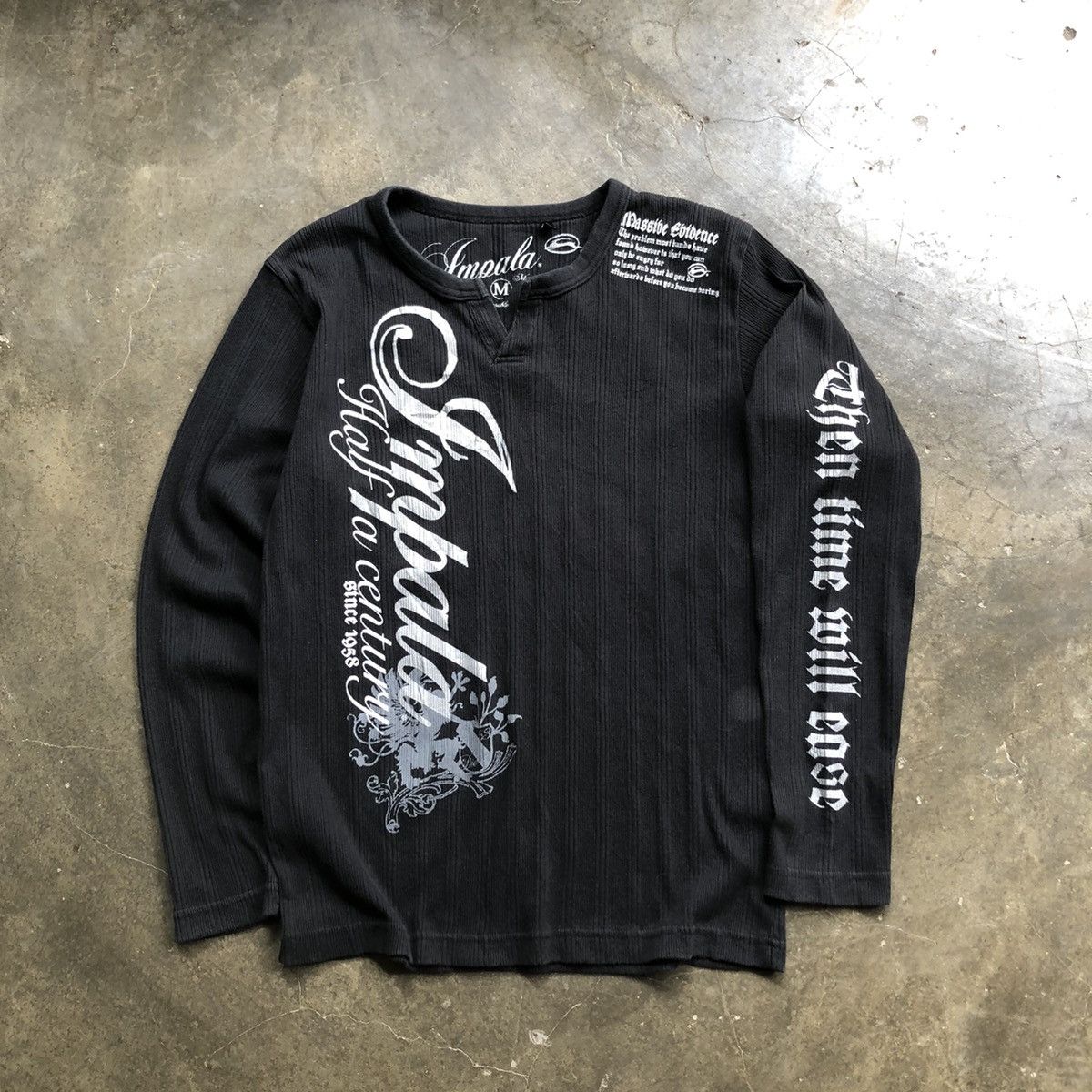 Beauty Beast × If Six Was Nine × Japanese Brand Impala Poem Long sleeve Japanese Colza 🍒 Size US M / EU 48-50 / 2 - 1 Thumbnail