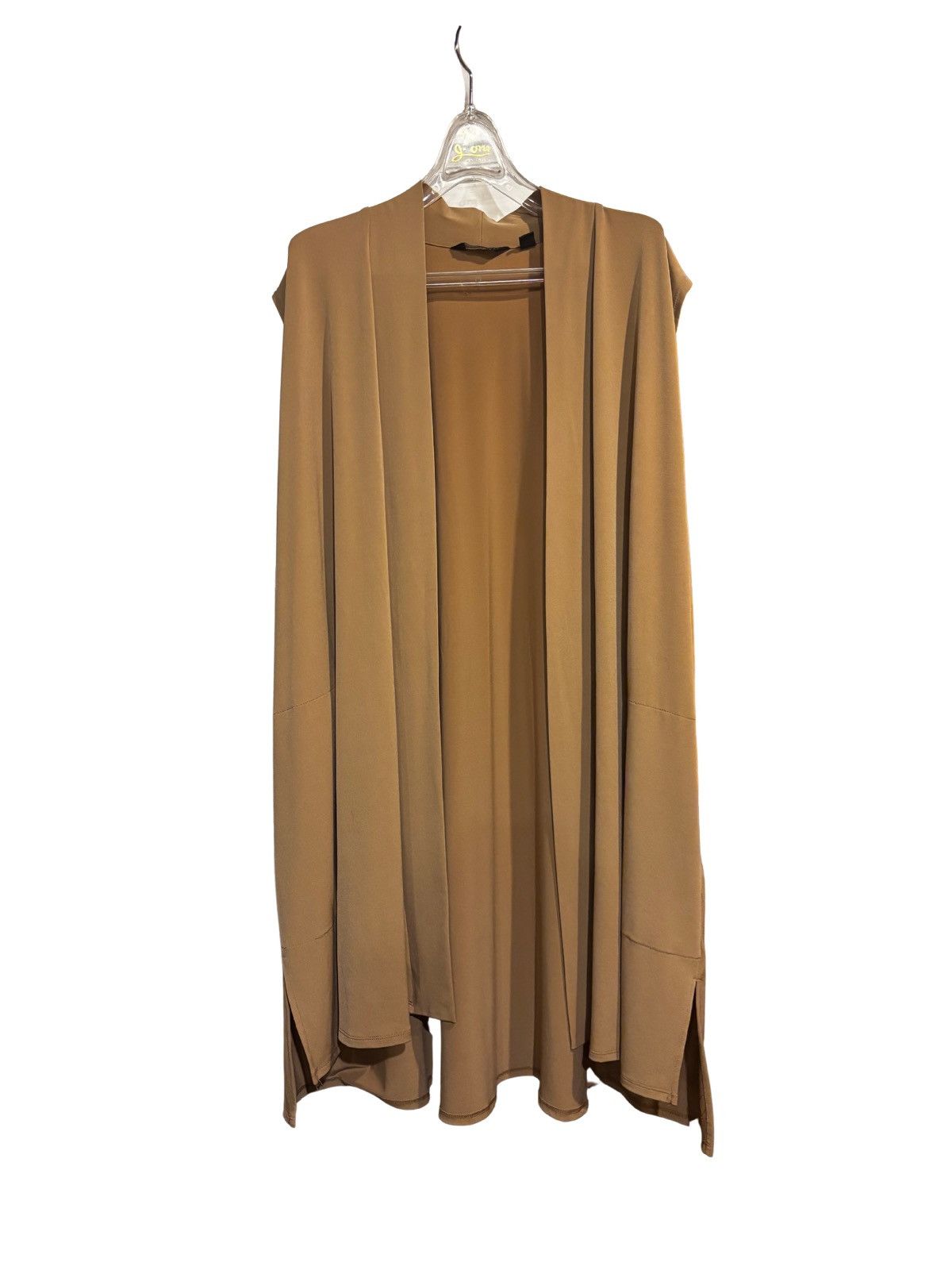 Other Beautiful tan sleeveless Cardigan.wt1225 Size 3XL / US 20-22 - 8 Thumbnail