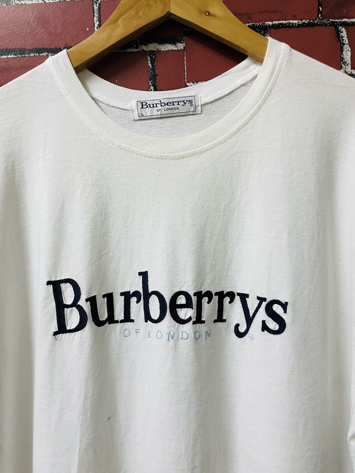 Burberry × Designer × Vintage BURBERRYS OF LONDON SHIRT Size US L / EU 52-54 / 3 - 2 Thumbnail