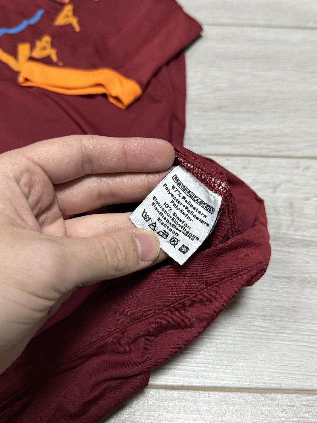 Kappa Kappa Roma jersey football soccer wind tee shirt gorpcore Size US M / EU 48-50 / 2 - 10 Thumbnail