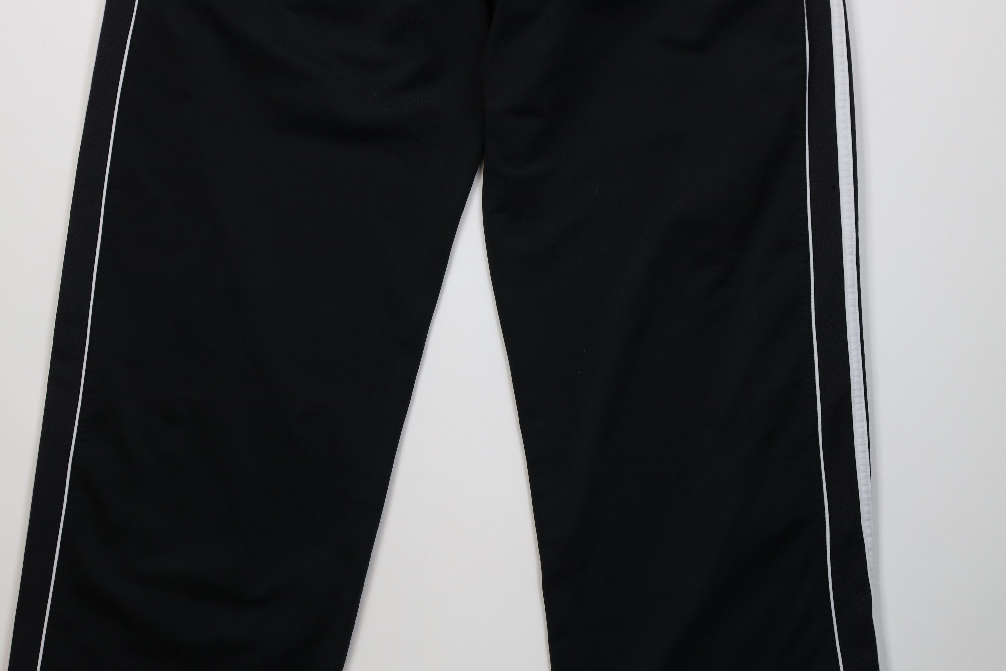 Adidas Vintage Y2K Adidas Striped Wide Leg Sweatpants Pants Black Size US 34 / EU 50 - 14 Thumbnail