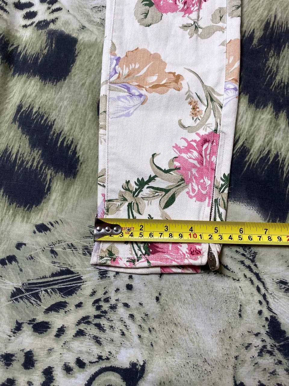 Denim & Supply Ralph Lauren Denim & Supply Ralph Lauren Flower Print Denim Jeans Size 29 Size 29" - 12 Thumbnail