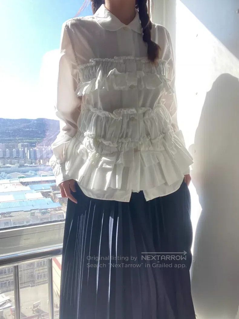 Comme des Garcons Comme Des Garcons size S Wool Pleated Skirt Size S Size 25" / US 0 / IT 36 - 3 Thumbnail