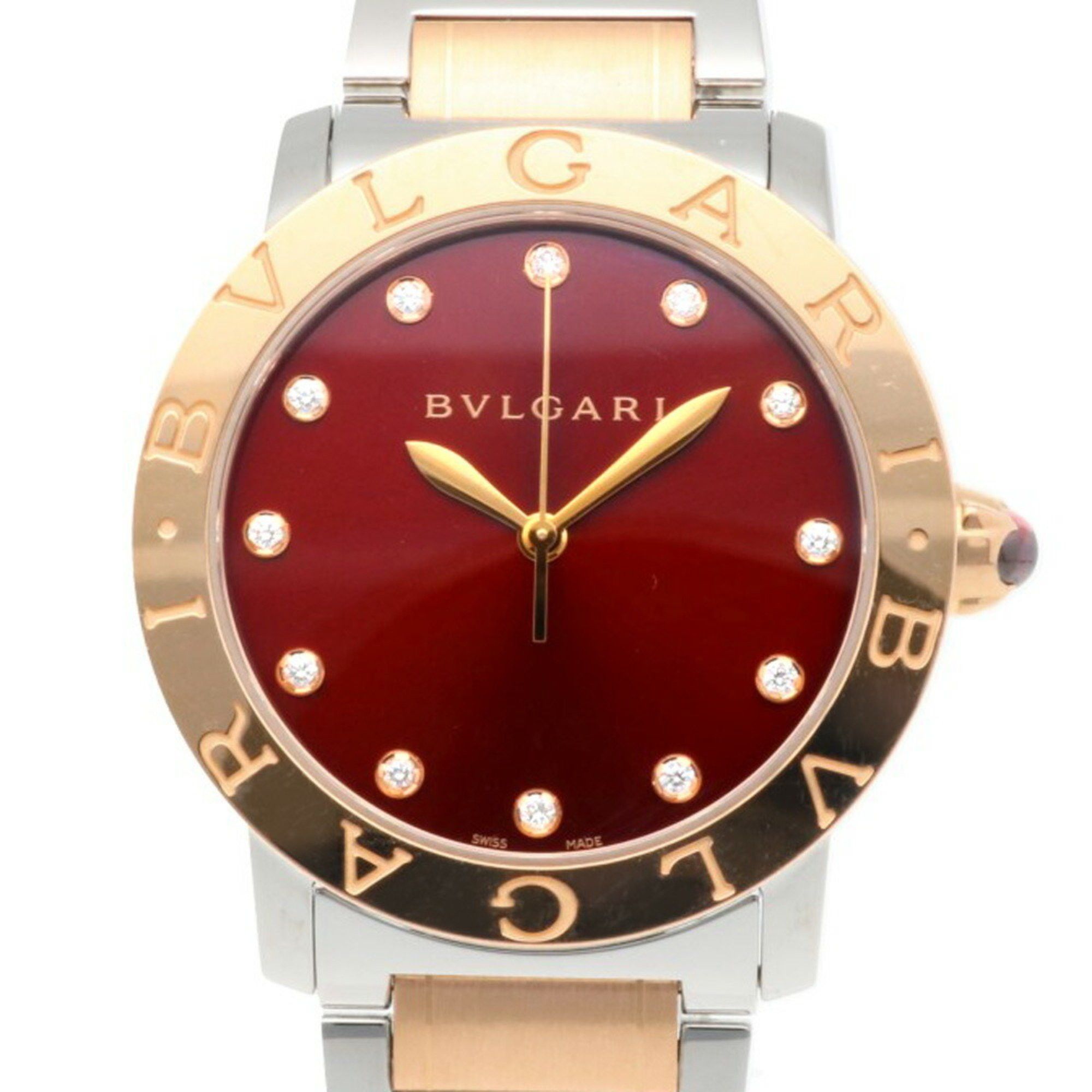 Bvlgari BVLGARI Wristwatch Stainless Steel BBLP37SG Automatic Men's 12P Diamond Size ONE SIZE - 1 Thumbnail