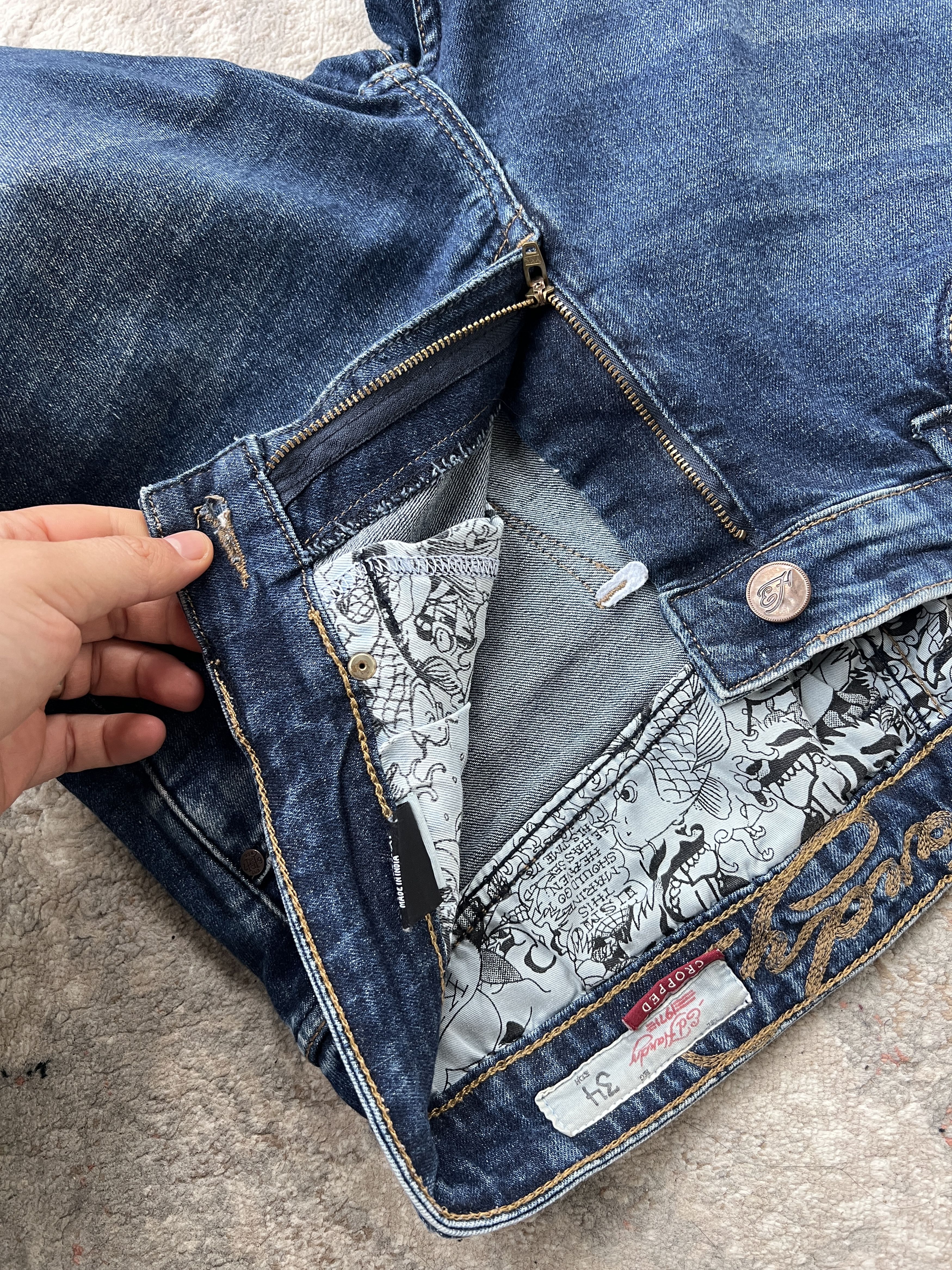 Ed Hardy Ed Hardy Jeans Shorts Size US 34 / EU 50 - 4 Thumbnail