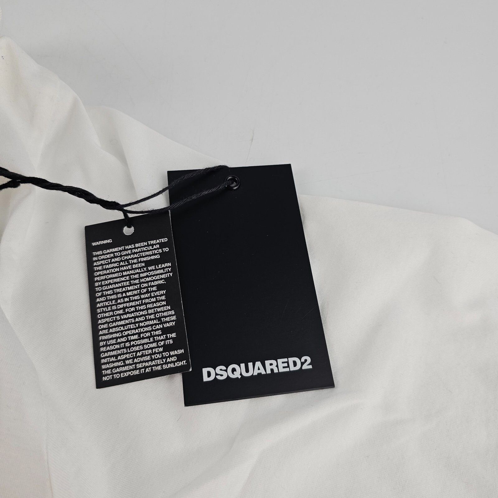 Dsquared2 DSQUARED2 White T-shirt Size XS New Size US XS / EU 42 / 0 - 5 Thumbnail