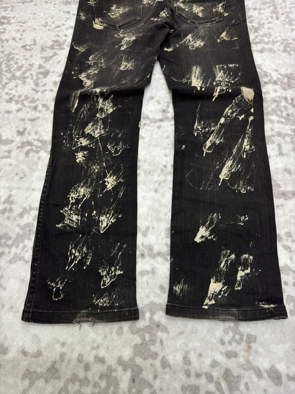 Uniqlo UNIQLO Zipper Acid Wash Jeans Size US 29 - 12 Thumbnail