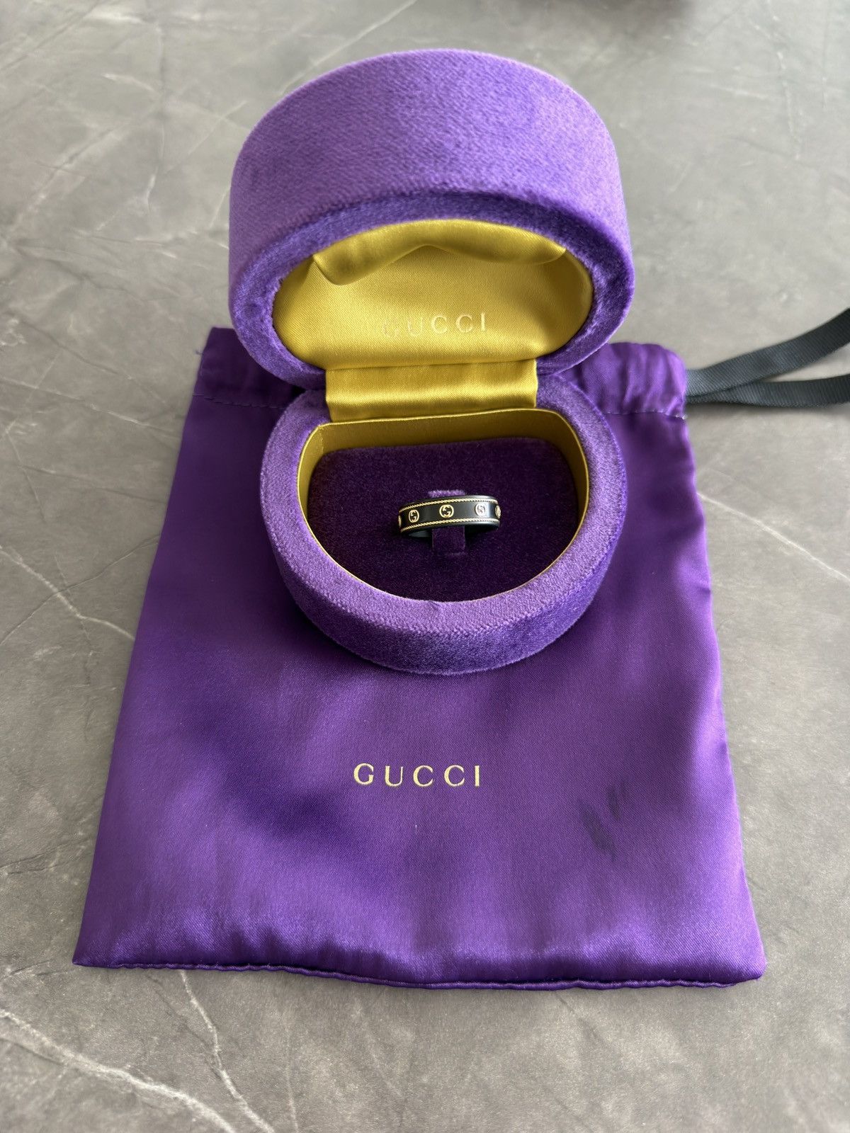 Gucci Gucci Icon Ring 18k Yellow Gold Size ONE SIZE - 6 Thumbnail