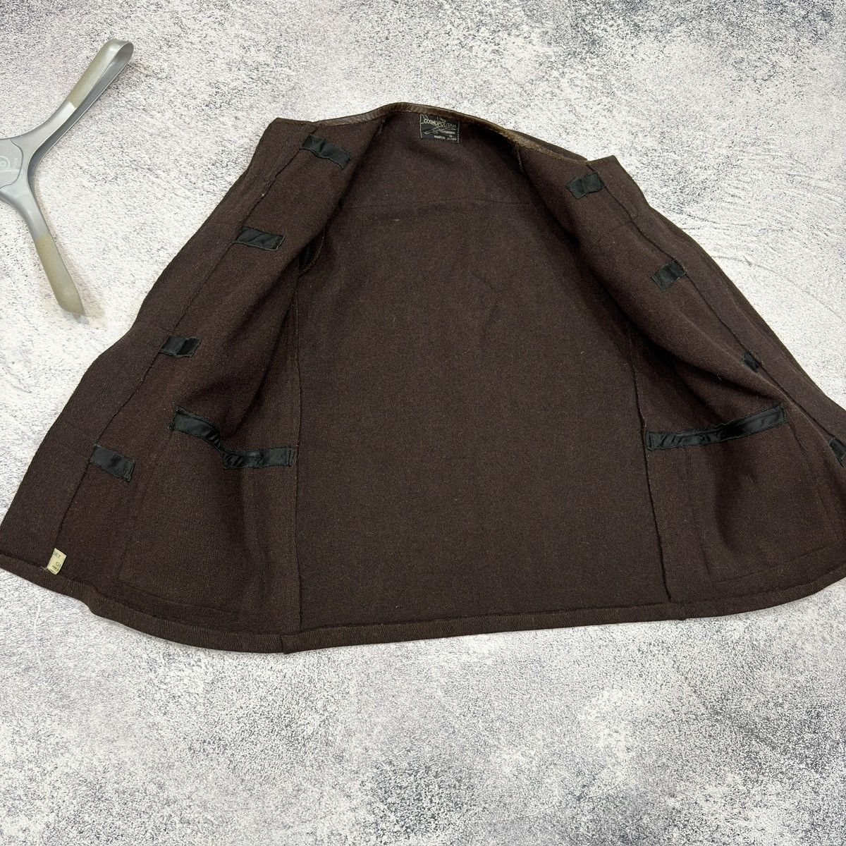 Designer × Vintage Martin Barry Handmade Wool Duffle Coat England Size S Size US S / EU 44-46 / 1 - 11 Thumbnail