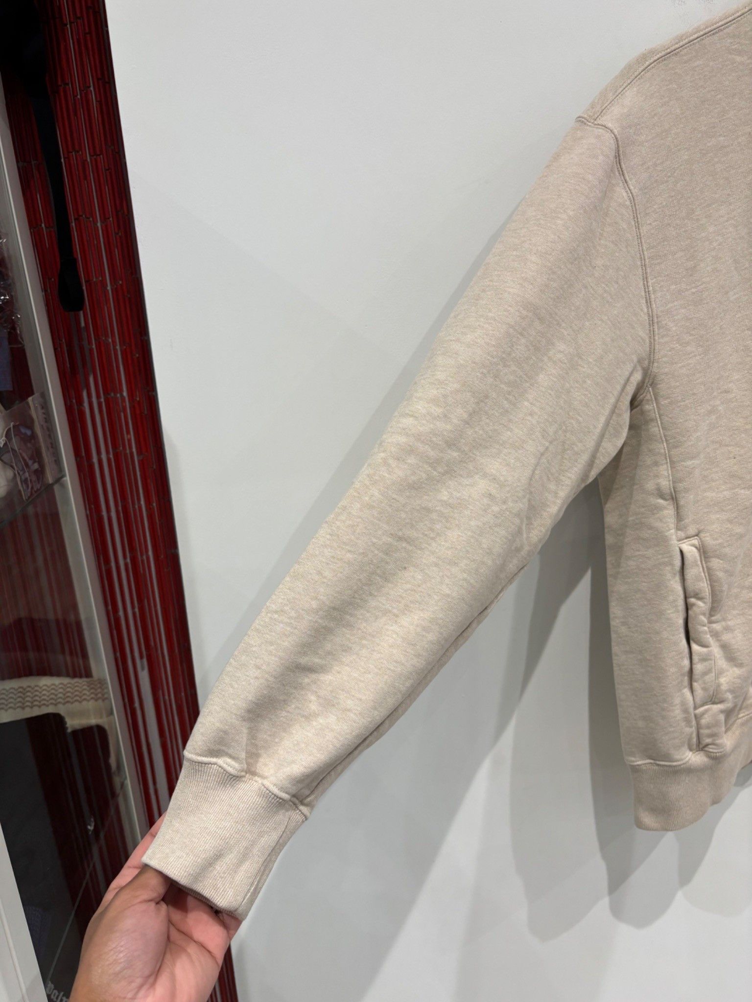 October's Very Own OVO Small Owl Full Zip Sweatshirt Beige Size US S / EU 44-46 / 1 - 3 Thumbnail