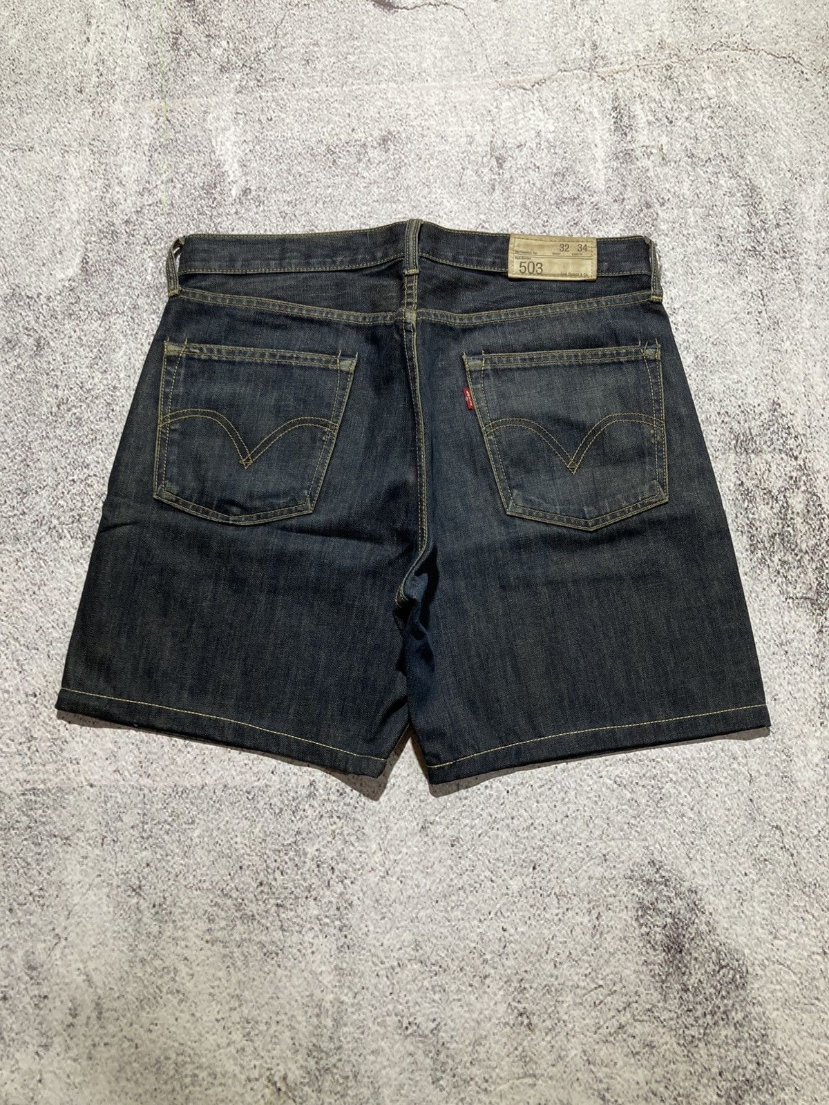 Levi's Vintage Clothing Vintage Levis 503 32x34 Denim Jeans Short Pants Size US 33 - 1 Thumbnail