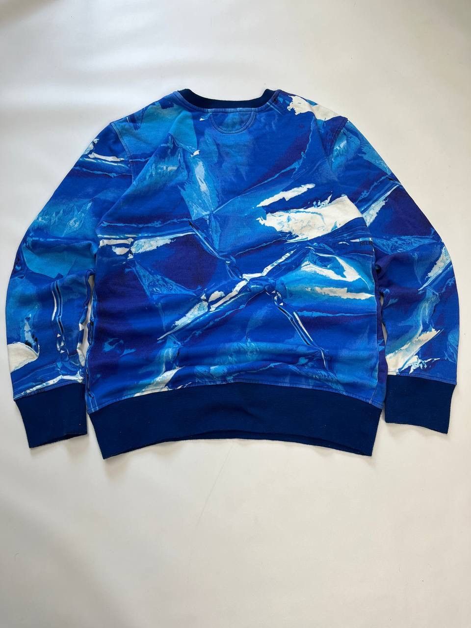 Helmut Lang Designe Helmut Lang Nautical All Over Printed Sweatshirt Y2k Size US M / EU 48-50 / 2 - 7 Thumbnail