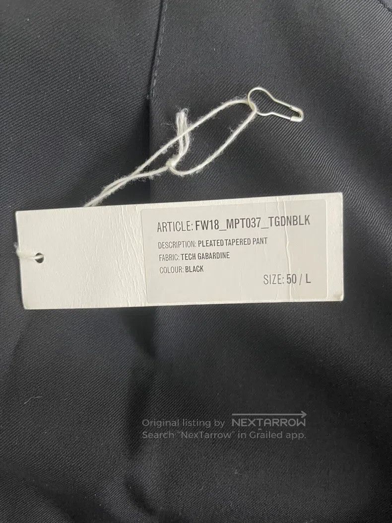 Song For The Mute SONG FOR THE MUTE 9-point high-waisted wool pants Size US 34 / EU 50 - 2 Thumbnail