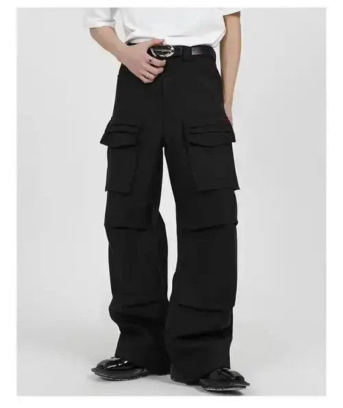 Jean flared utility multi pocket cargo pants Size US 32 / EU 48 - 3 Thumbnail
