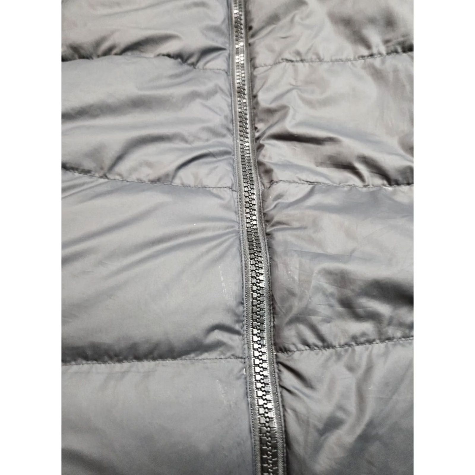 Nike Nike Down Puffer Parka Jacket Womens Medium Black Long Zip Hooded Pockets Size M / US 6-8 / IT 42-44 - 7 Thumbnail