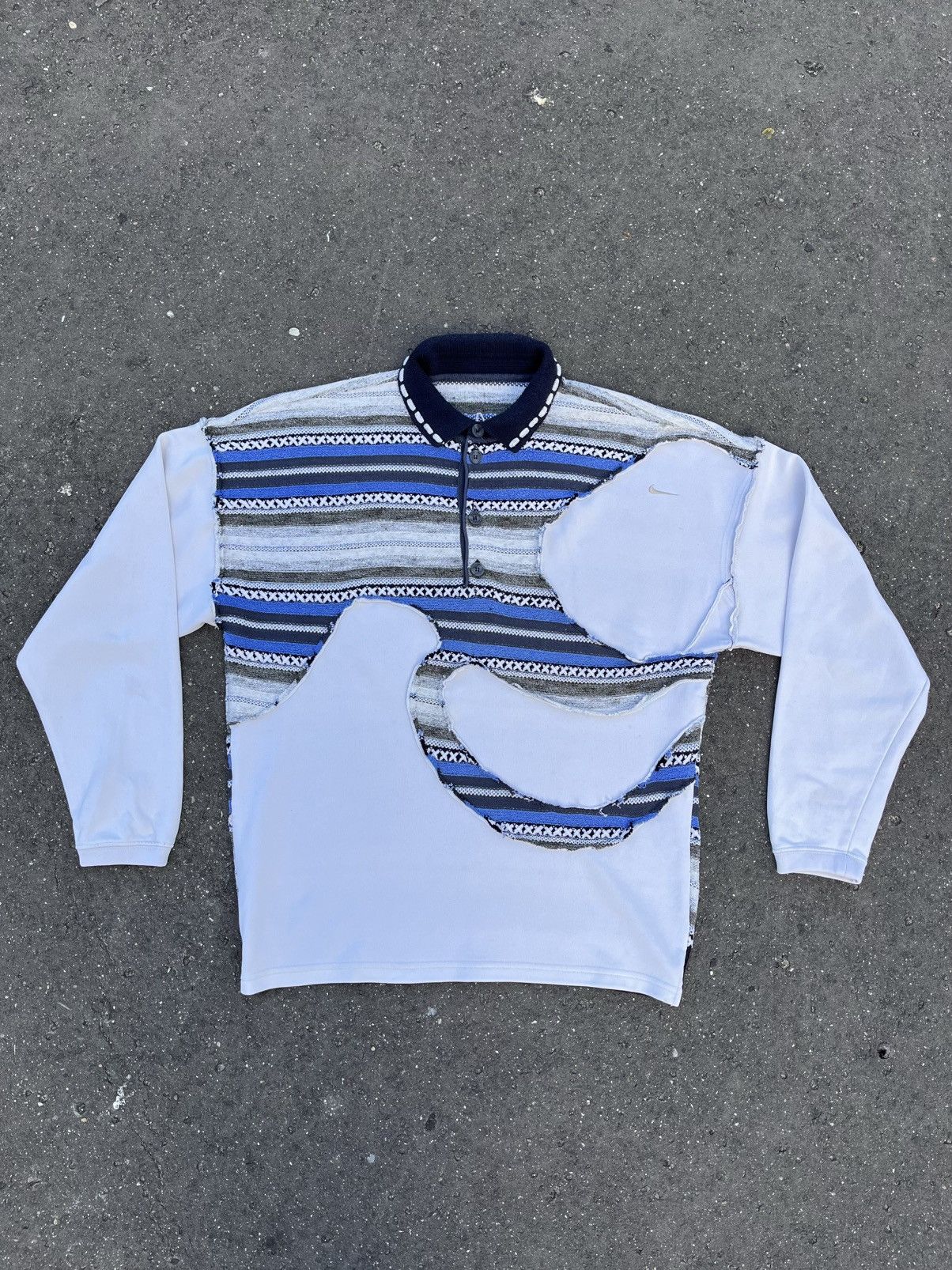 Vintage 1 of 1 Nike Custom Sweatshirt Size US L / EU 52-54 / 3 - 2 Thumbnail