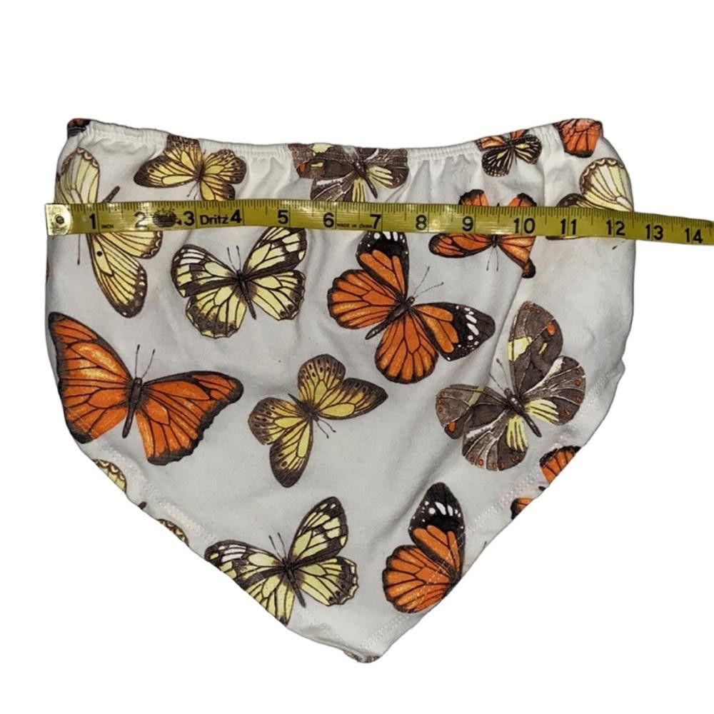 Forever 21 NWT Y2K Butterfly Bandanna Crop Top Size Small Size S / US 4 / IT 40 - 4 Thumbnail