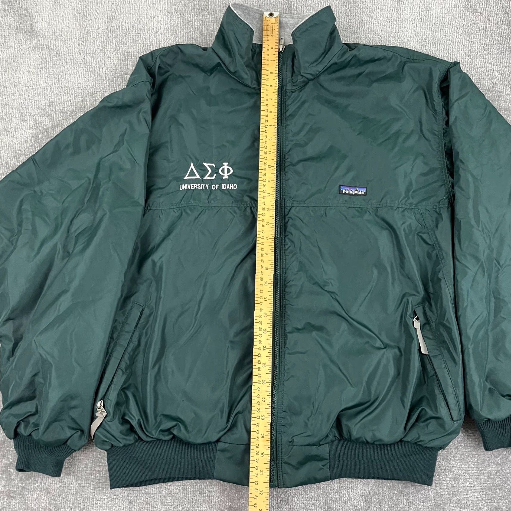 Patagonia PATAGONIA Jacket Mens 2XL Green Capilene Nylon Bomber University of Idaho 90s Sports Hiking Walking Full Zip Casual Travel Workwear Size US XXL / EU 58 / 5 - 6 Thumbnail