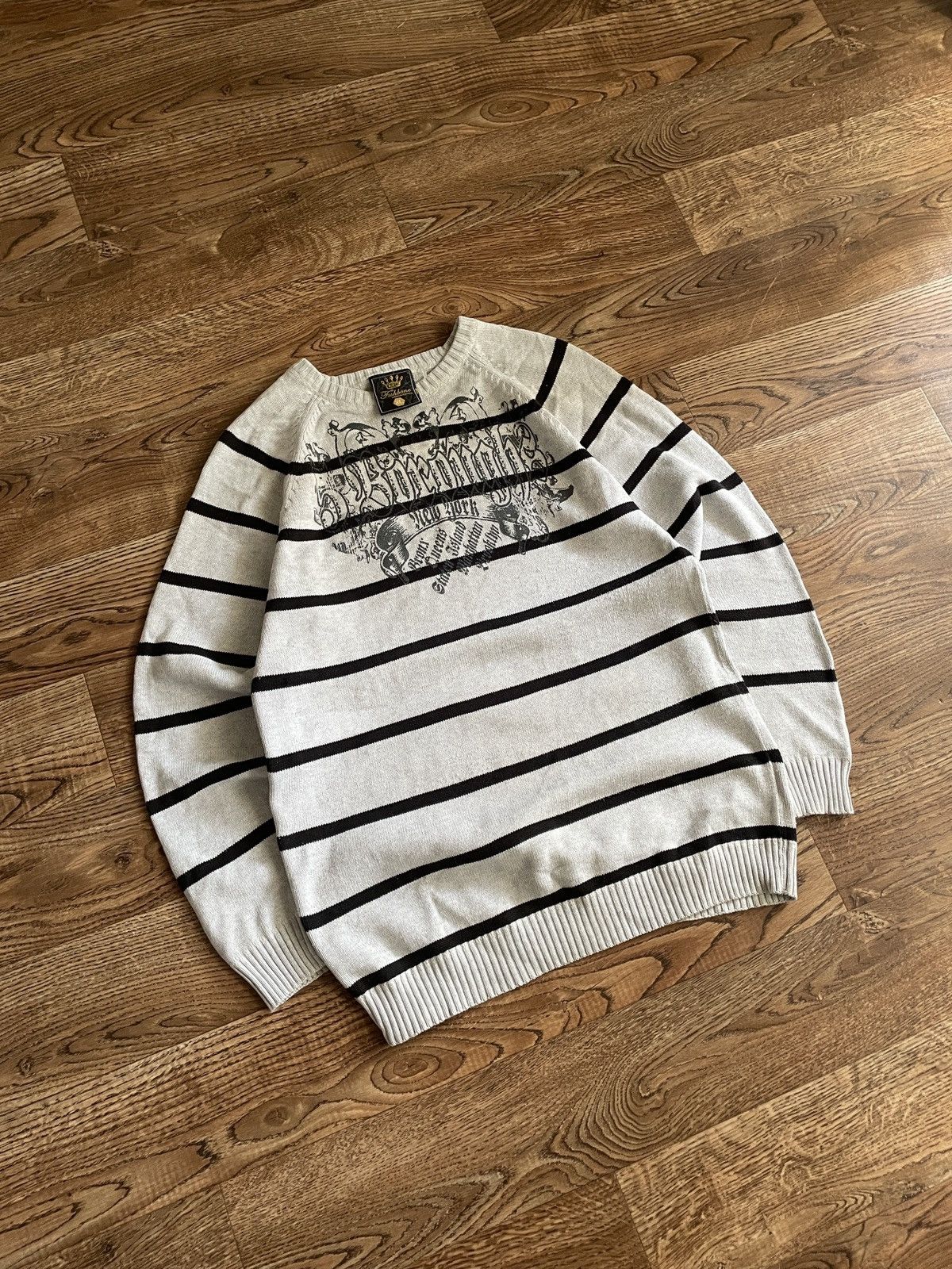 Japanese Brand Fishbone avant garde vintage tribal y2k Japanese anarchy Size US L / EU 52-54 / 3 - 2 Thumbnail