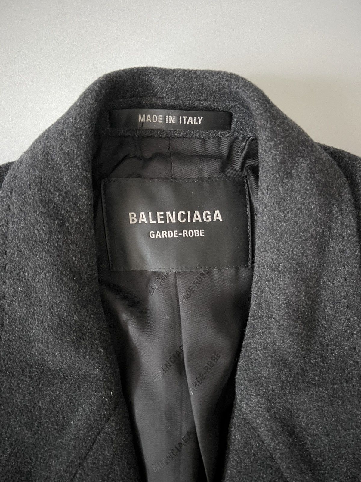 Balenciaga Balenciaga Garde-Robe Cashmere Coat Size US L / EU 52-54 / 3 - 7 Thumbnail
