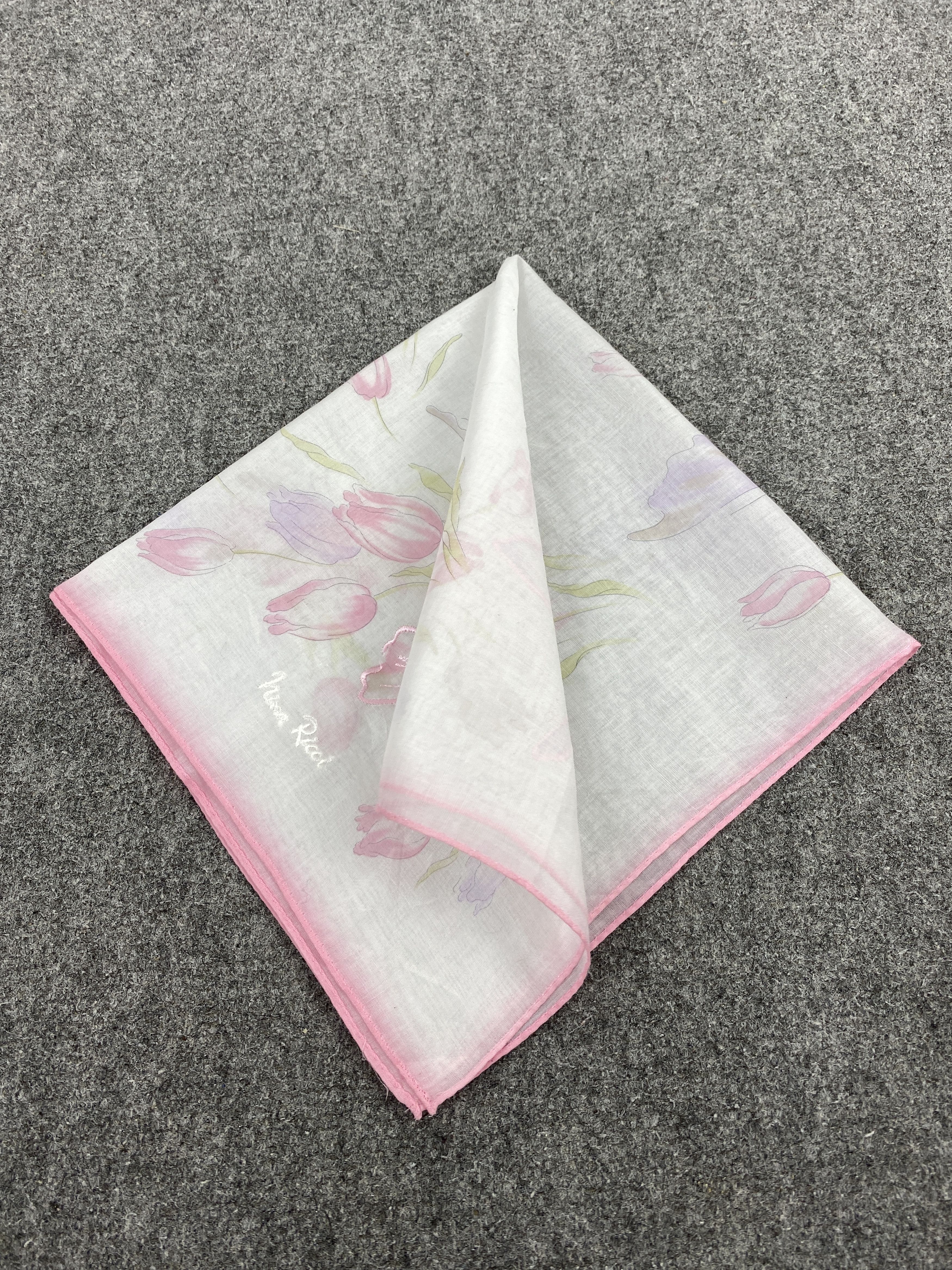 Other Vintage Nina Ricci Handkerchief Neckerchief KT0290 Size ONE SIZE - 3 Thumbnail