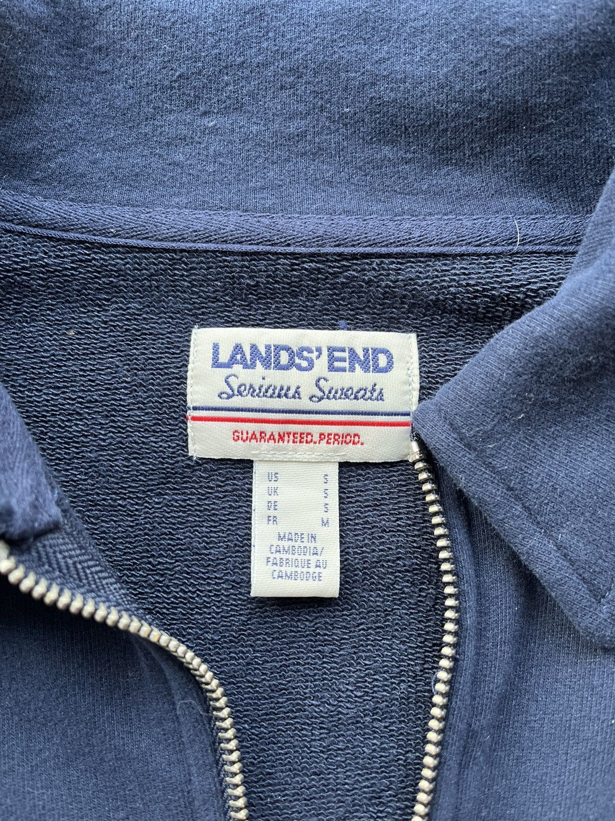 Lands' End Longsleeve Land’s End zipper with collar Size US S / EU 44-46 / 1 - 6 Thumbnail