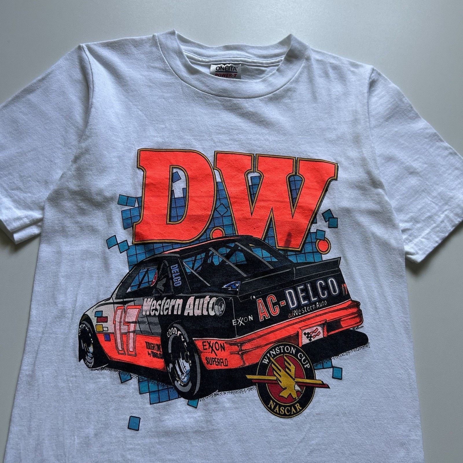 NASCAR × Vintage Vintage 90s Nascar Winston Cup T-Shirt Small Oneita USA Rare Size US S / EU 44-46 / 1 - 2 Thumbnail