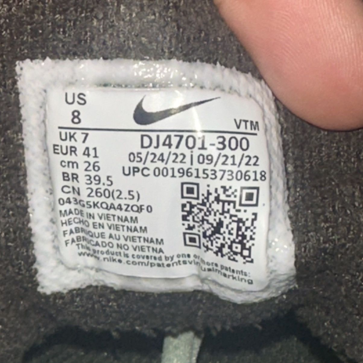Nike Size 8 - Nike Air Max Scorpion FK Green-Volt DJ4701-300 Size US 8 / EU 41 - 6 Thumbnail