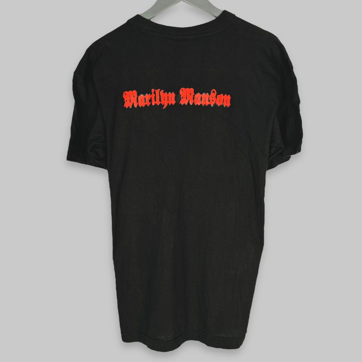 Band Tees Vintage 2000 Marilyn Manson Holywood Parental Euro T Shirt Size US L / EU 52-54 / 3 - 2 Thumbnail