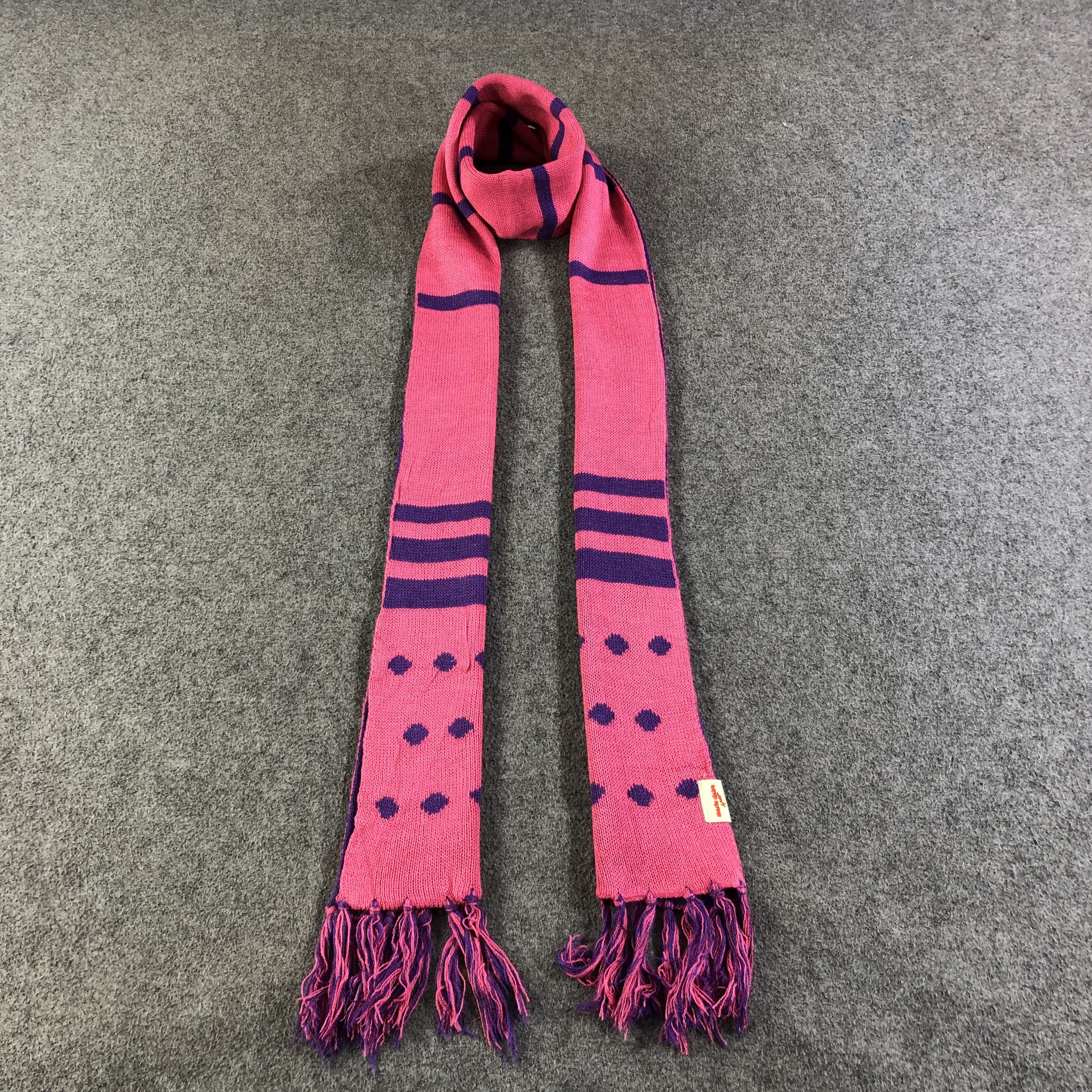 Vintage Marie Claire Sport Pink Scarf Muffler V1239 Size ONE SIZE - 1 Thumbnail