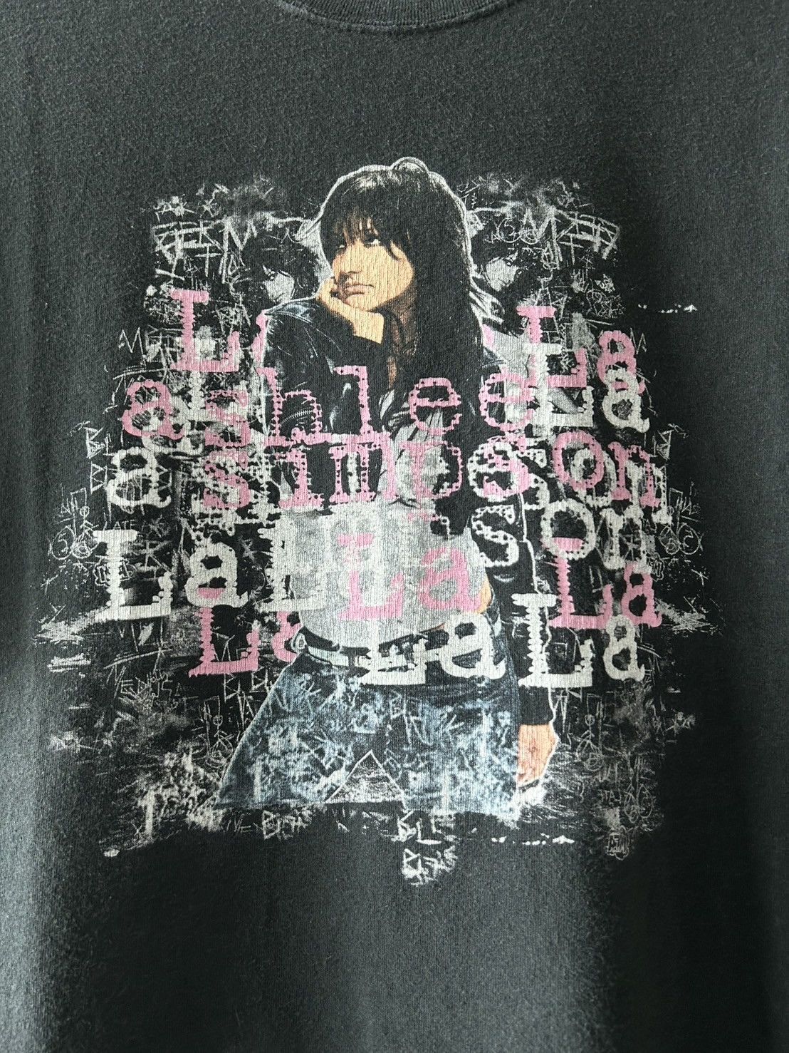 Vintage Ashlee Simpson Vintage T Shirt 00’ Size US L / EU 52-54 / 3 - 2 Thumbnail