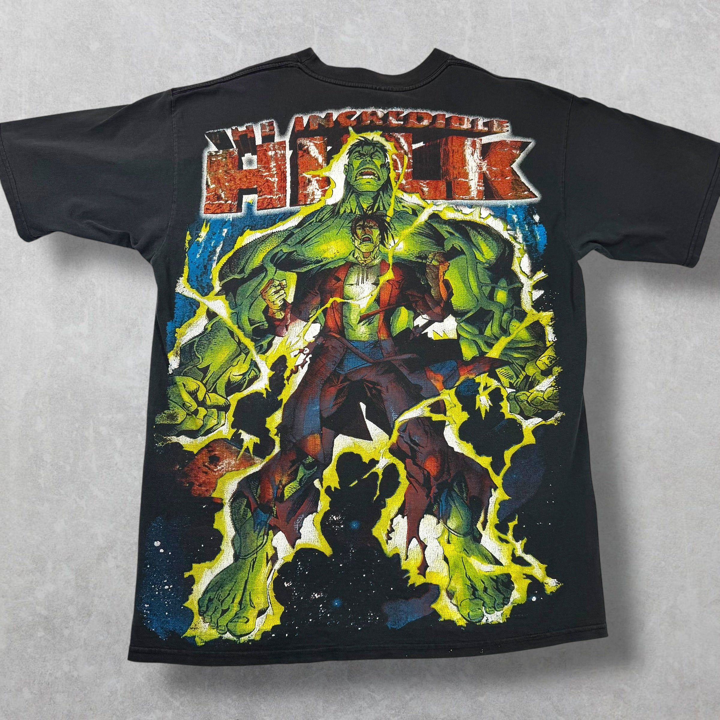 Vintage Vintage 90s Resurreccion The Incredible Hulk Tee XL Size US XL / EU 56 / 4 - 2 Thumbnail