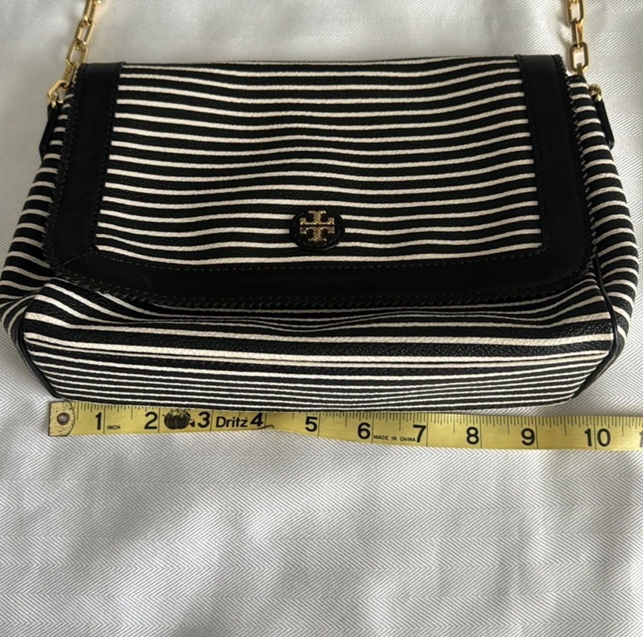 Tory Burch Tory Burch viva striped crossbody Size ONE SIZE - 9 Thumbnail