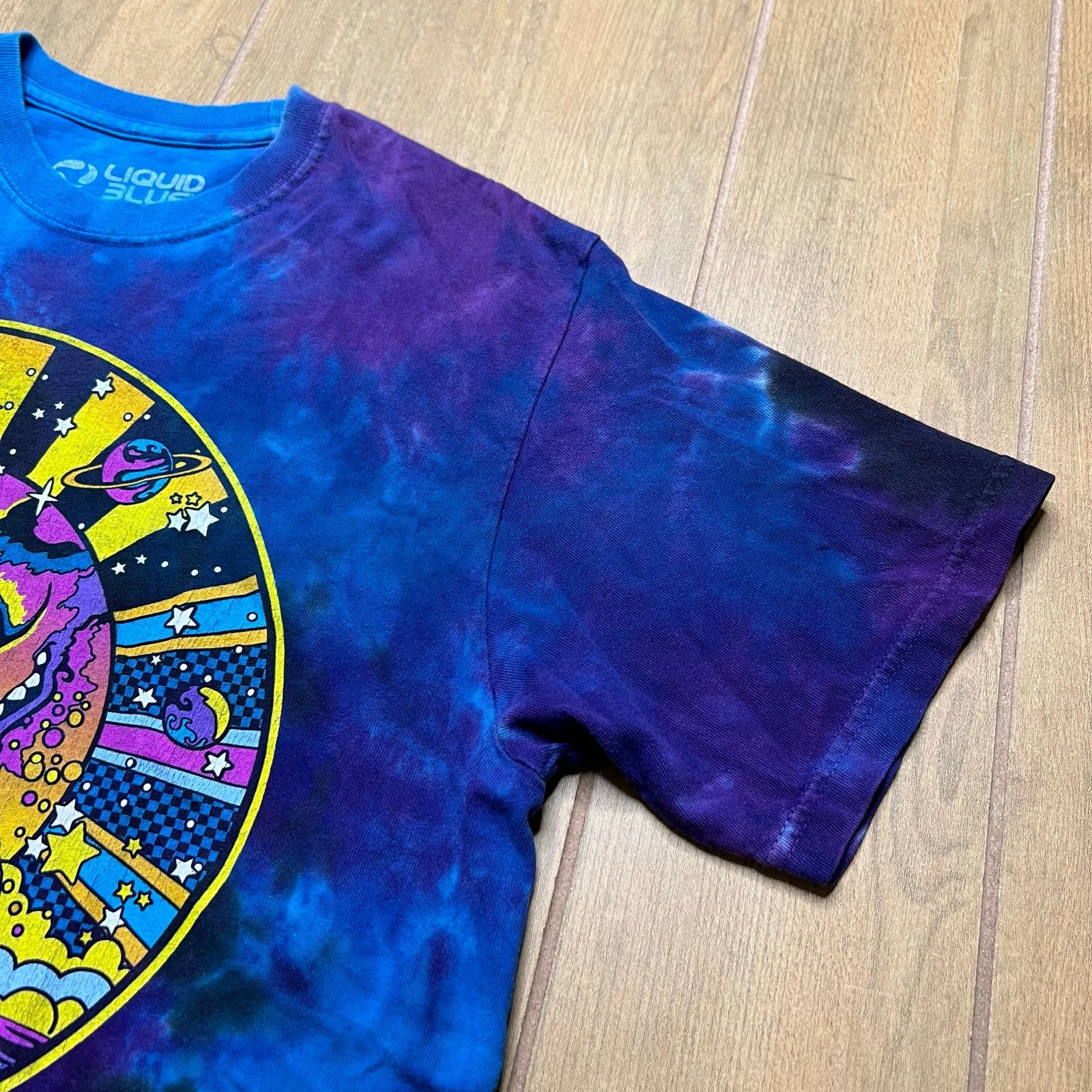 Liquid Blue Vintage Liquid Blue Sz M Tie Dye T Shirt Alice & Wonderland Size US M / EU 48-50 / 2 - 4 Thumbnail