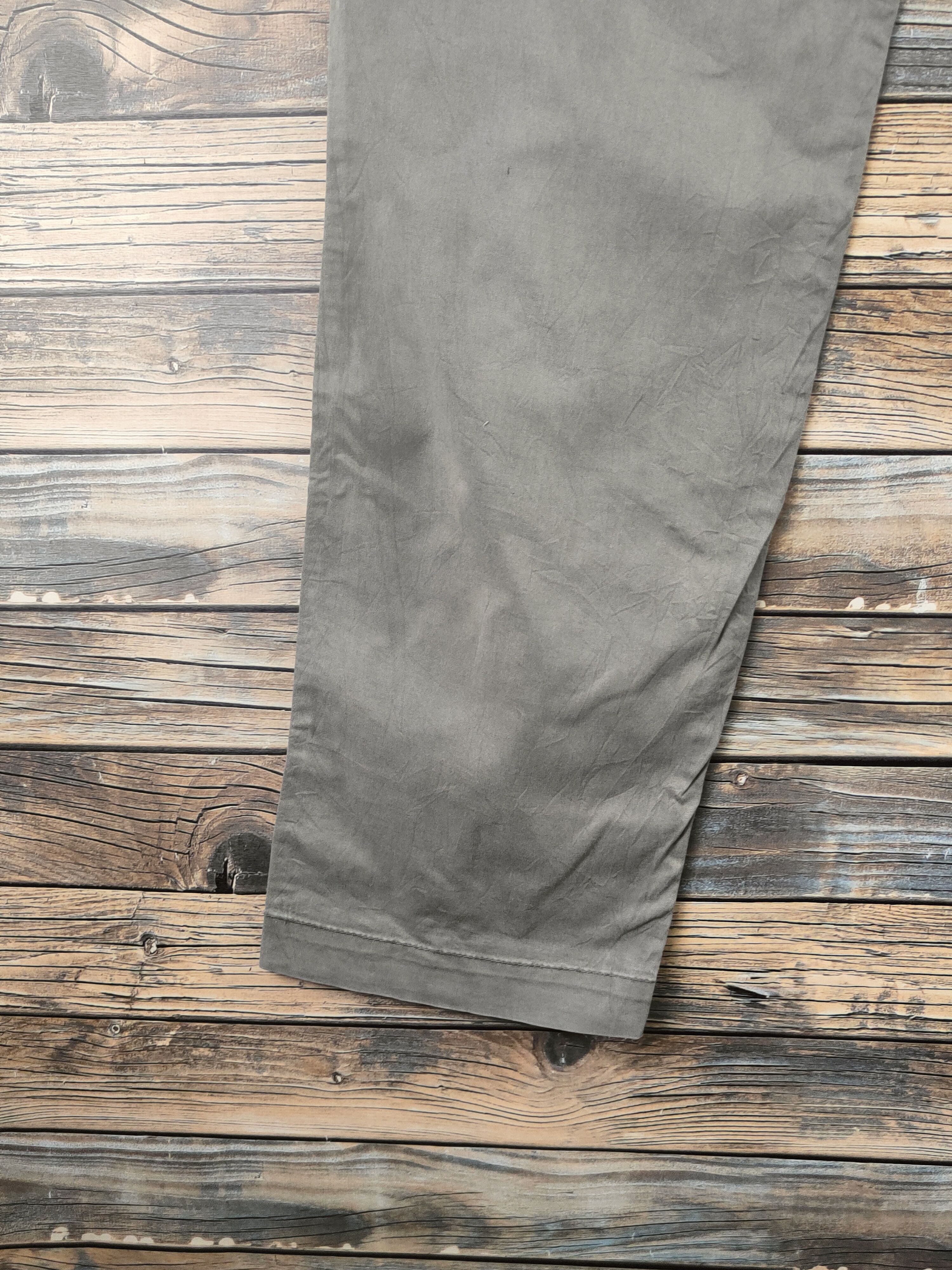 Japanese Brand DL Uniqlo Army Green Multipocket Cargo Pants #46-867 Size US 33 - 9 Thumbnail