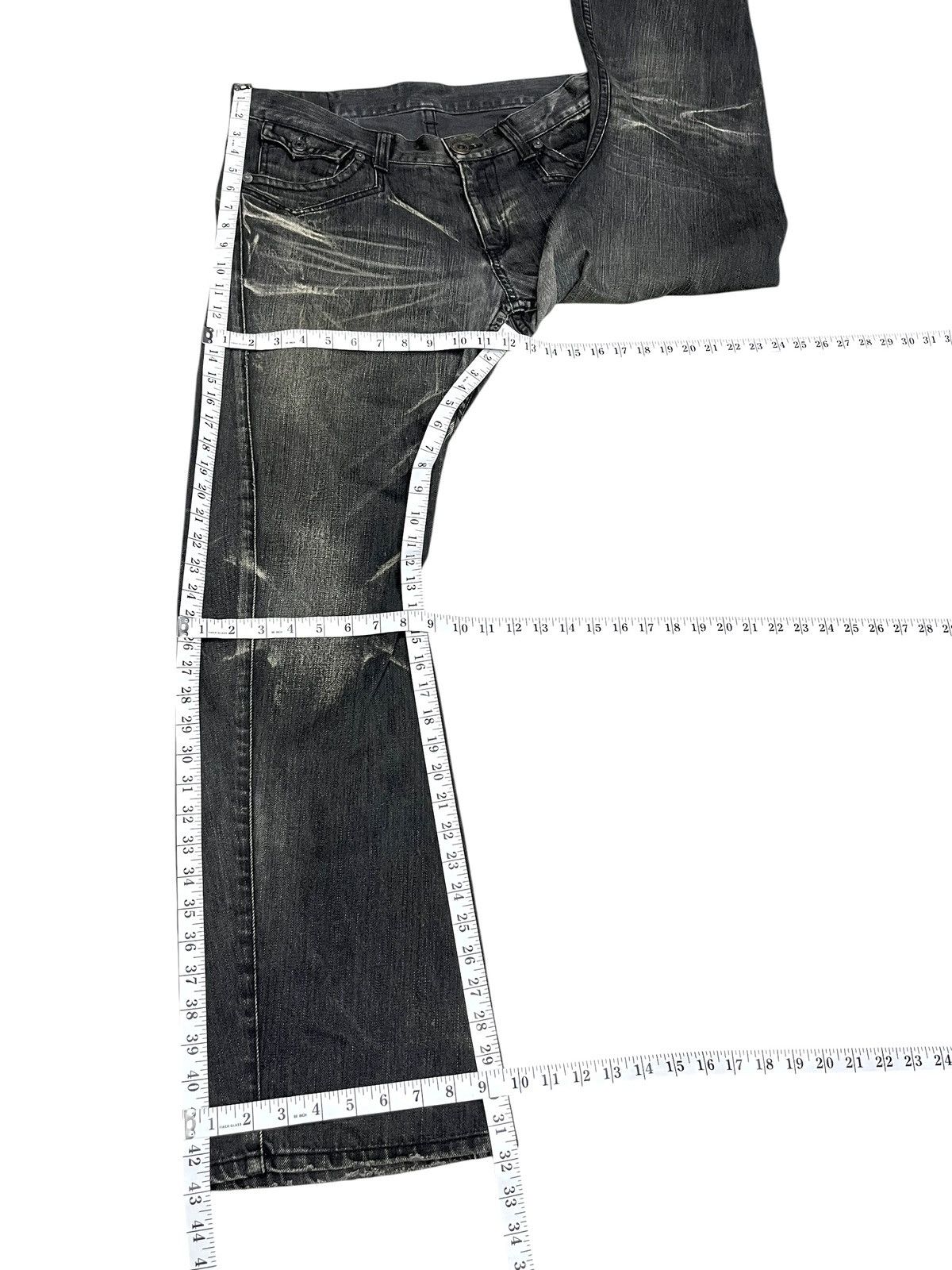BIGI Vintage Archive Rattle Trap Bigi Mudmax Whisker Punk Flare Size US 34 / EU 50 - 16 Thumbnail
