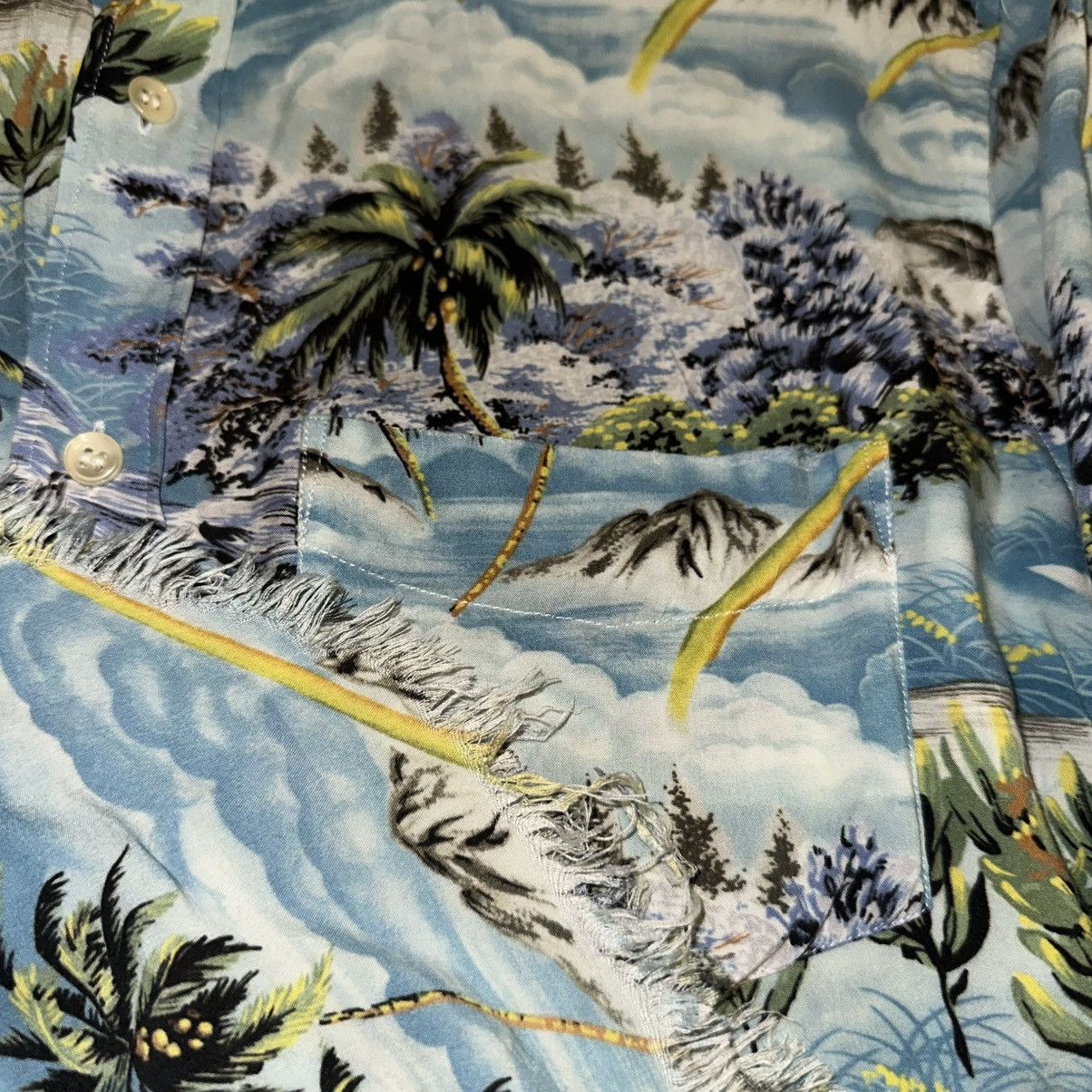 Yves Saint Laurent Beach wave shirt Size US L / EU 52-54 / 3 - 7 Thumbnail