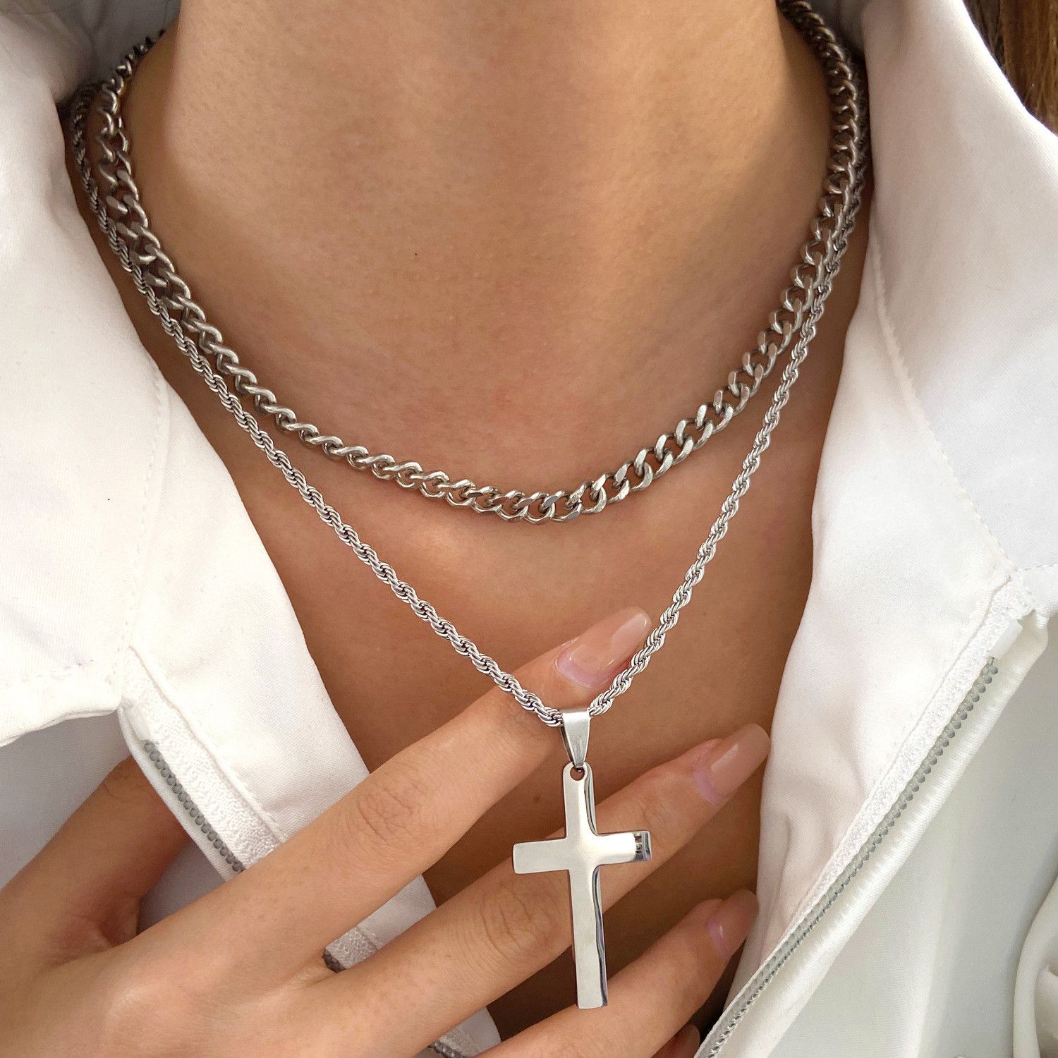 Other Modern STEAL! Y2K Chains Necklace Chain Size ONE SIZE - 1 Thumbnail