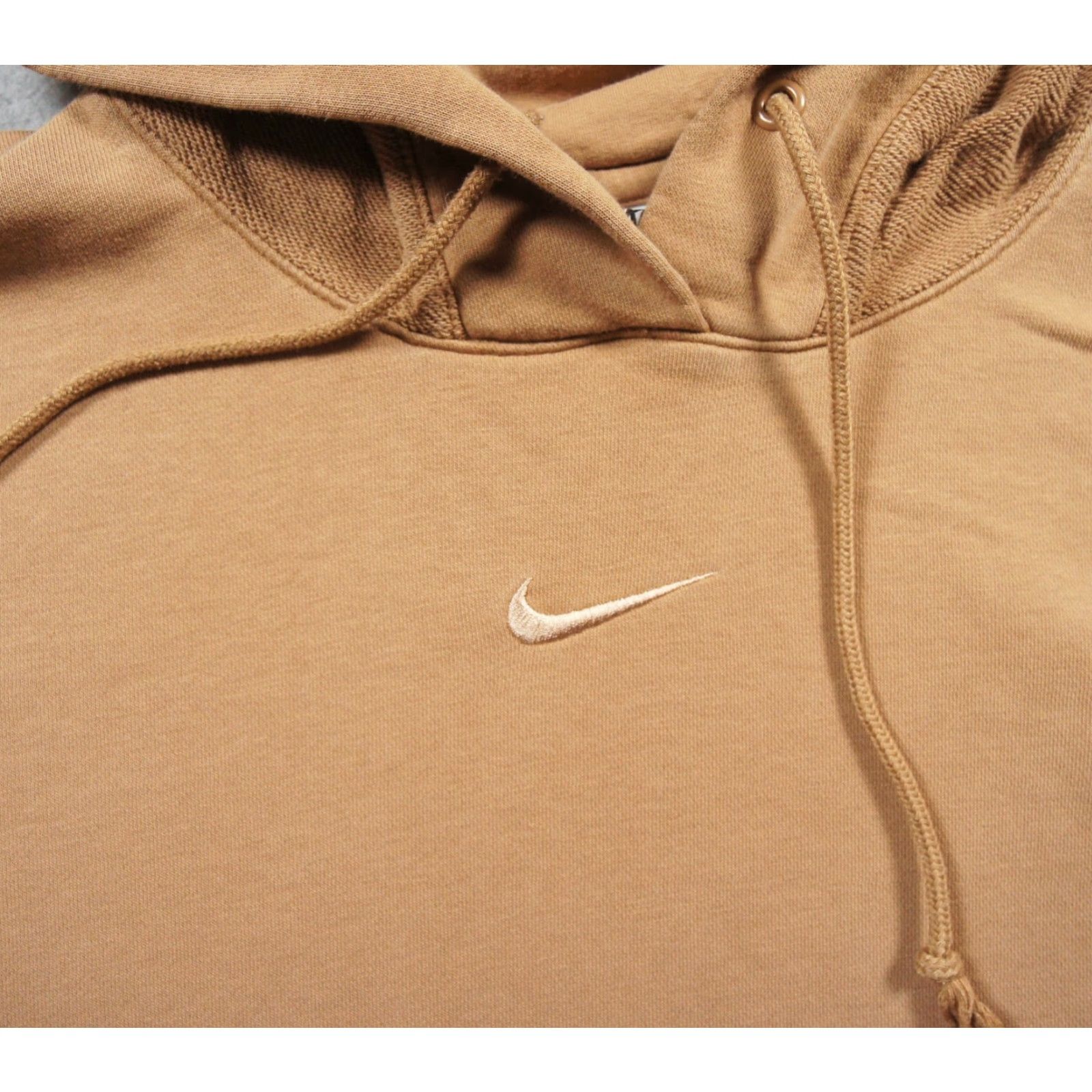 Nike Nike Sweatshirt Womens Medium Tan Hoodie Everyday Modern Fleece Center Swoosh Size M / US 6-8 / IT 42-44 - 3 Thumbnail