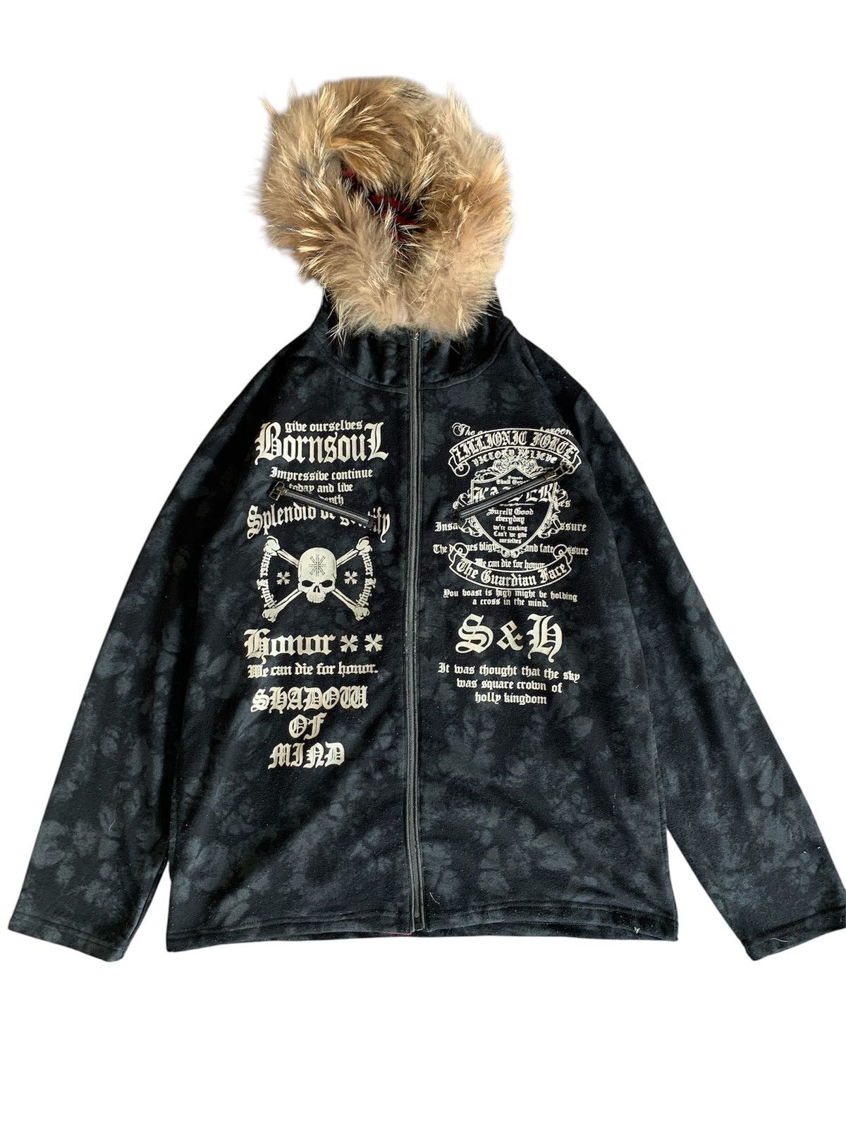 Japanese Brand Fur SLY Military Fur Jacket | Grailed