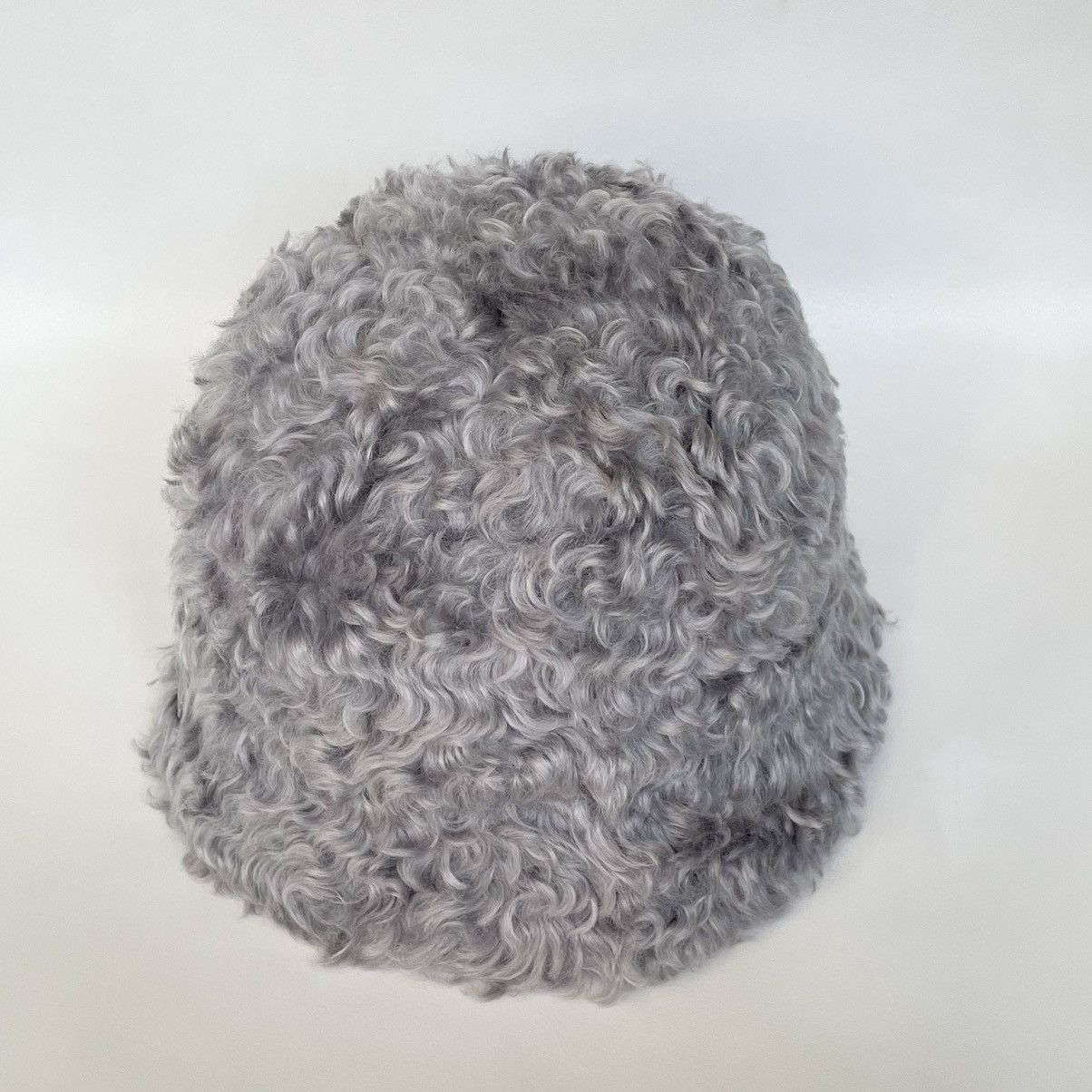 Miu Miu Late 2000s Violet Mohair Bucket Hat Size ONE SIZE - 7 Thumbnail
