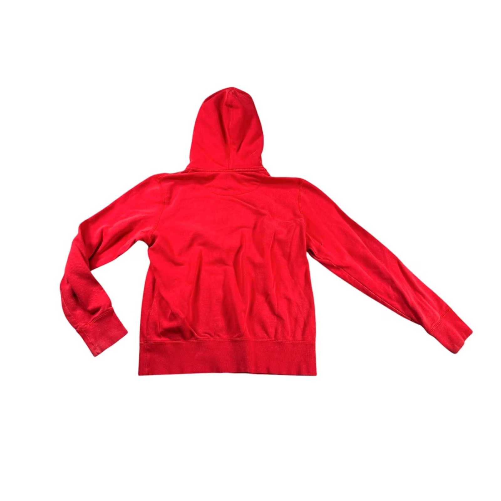 Nike Nike Hoodie Mens M Red Full Zip Distressed 90s Swoosh Logo Baggy Fame Sportswear Size US M / EU 48-50 / 2 - 2 Thumbnail